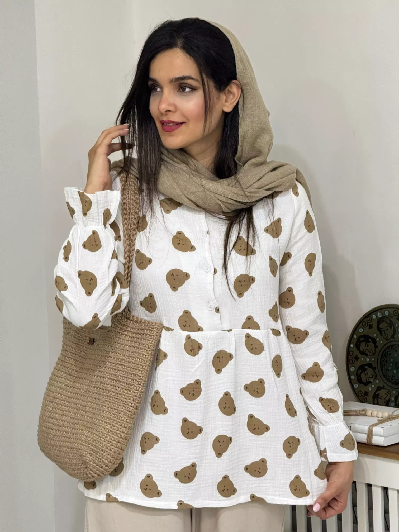 مانتو شومیزی کیوت ( CUTE )
