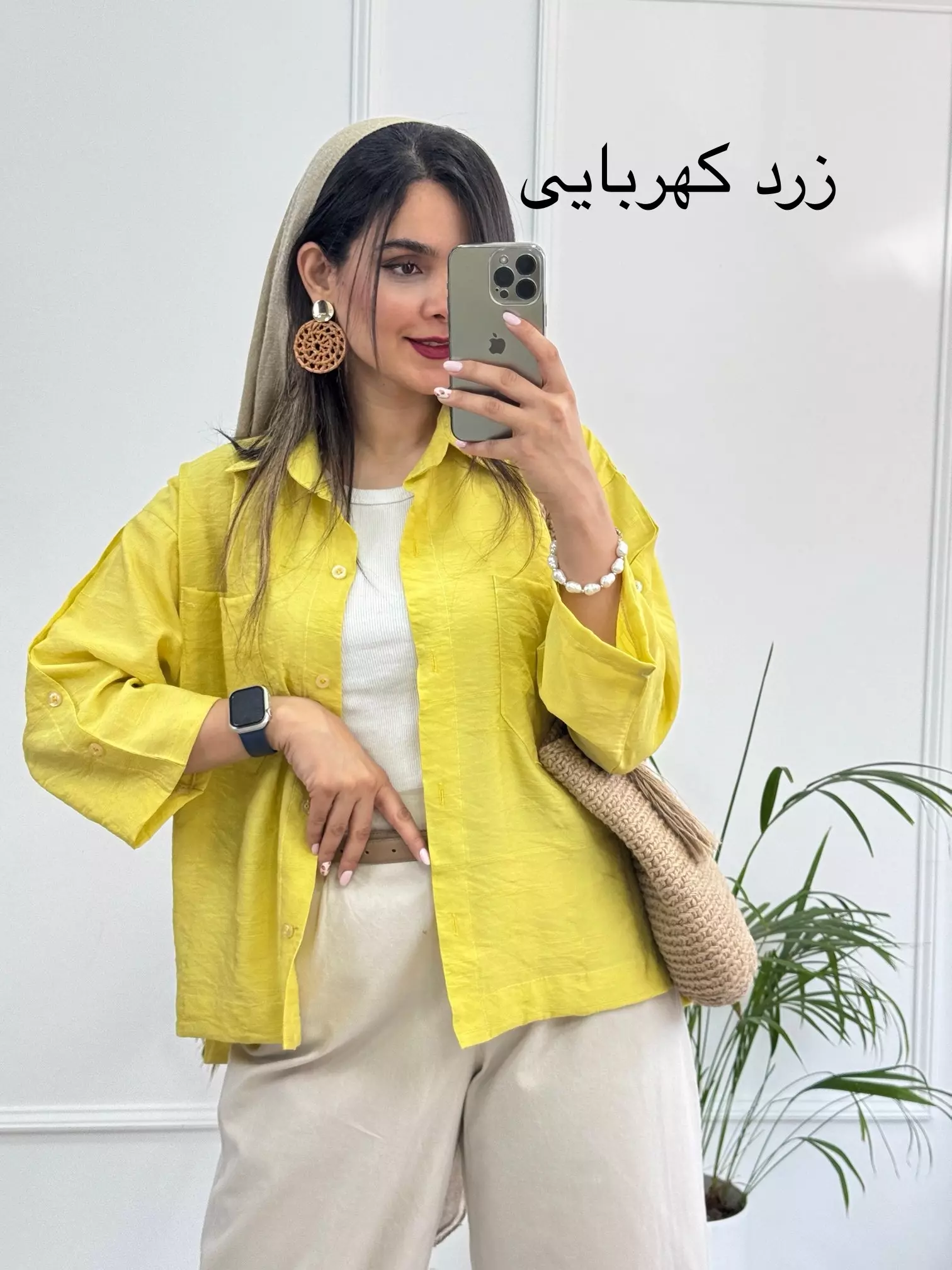 مانتو شومیزی باکسی سما