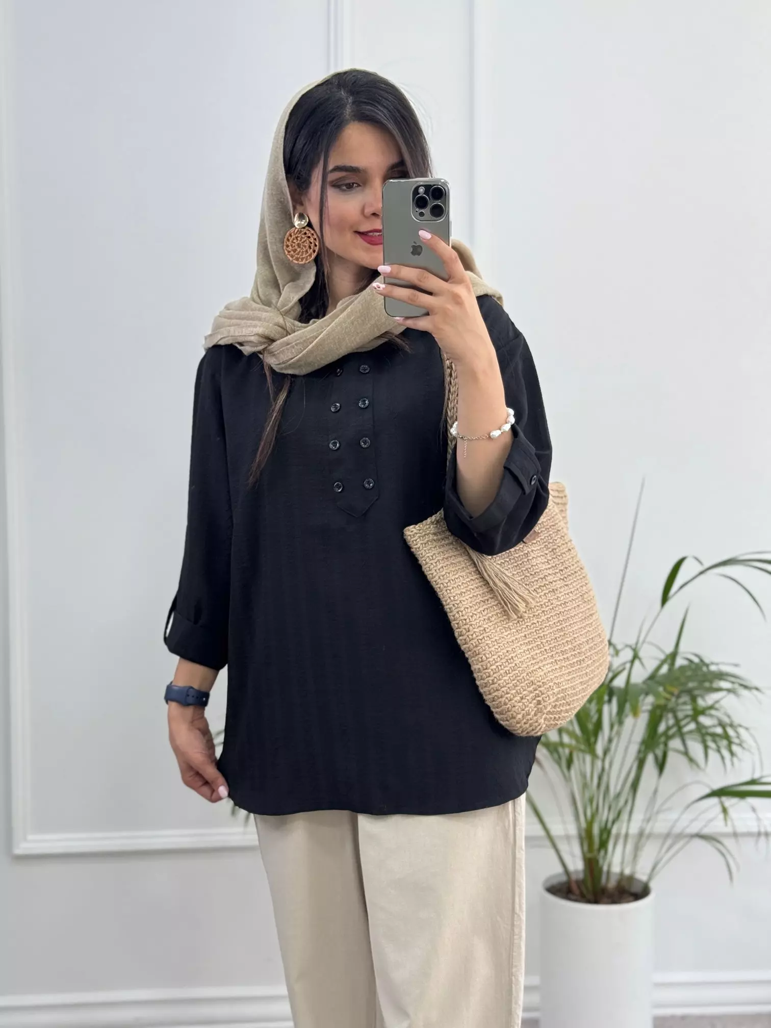 مانتو شومیزی ساندی