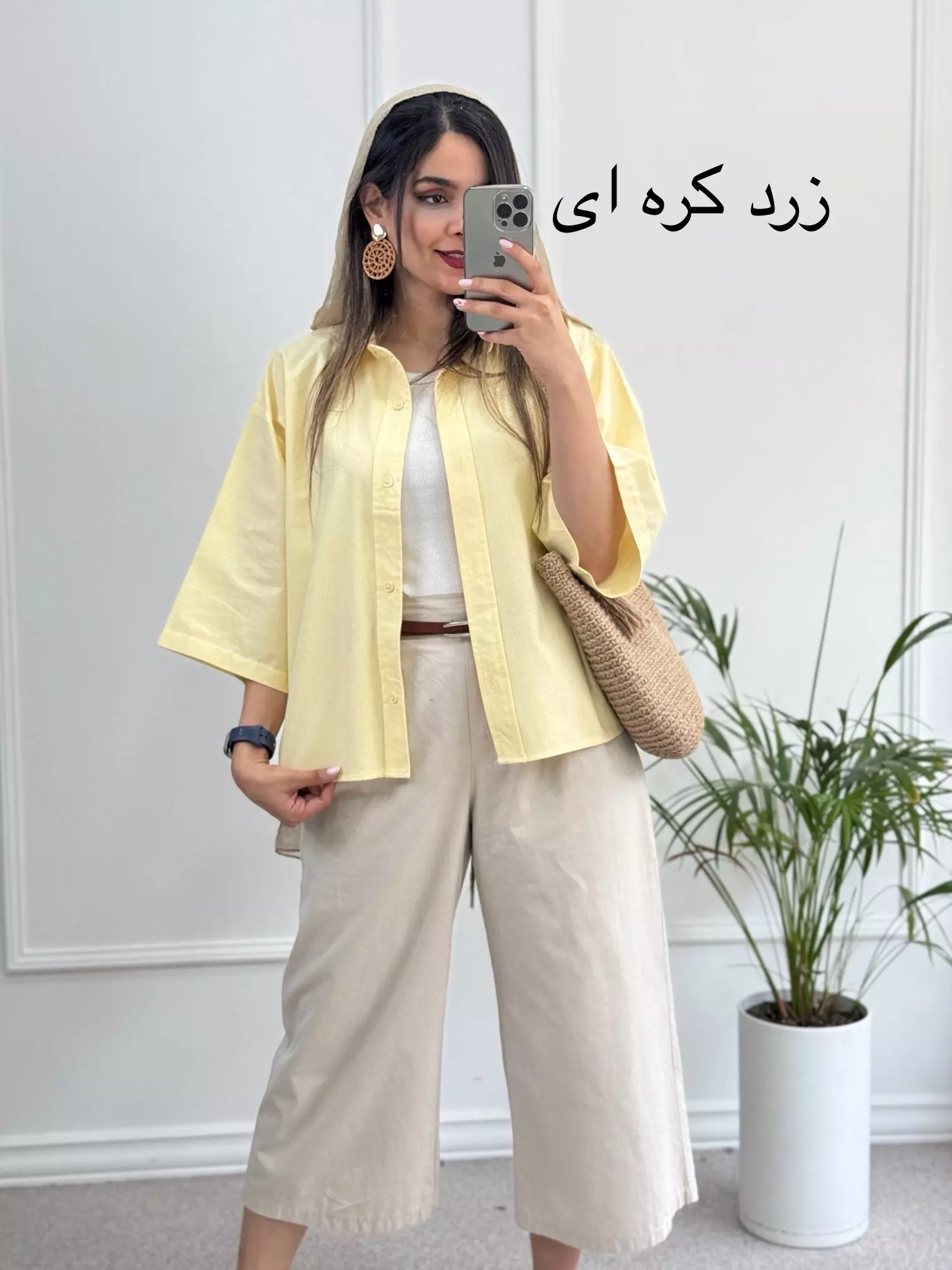 مانتو لینن باکسی هلنا