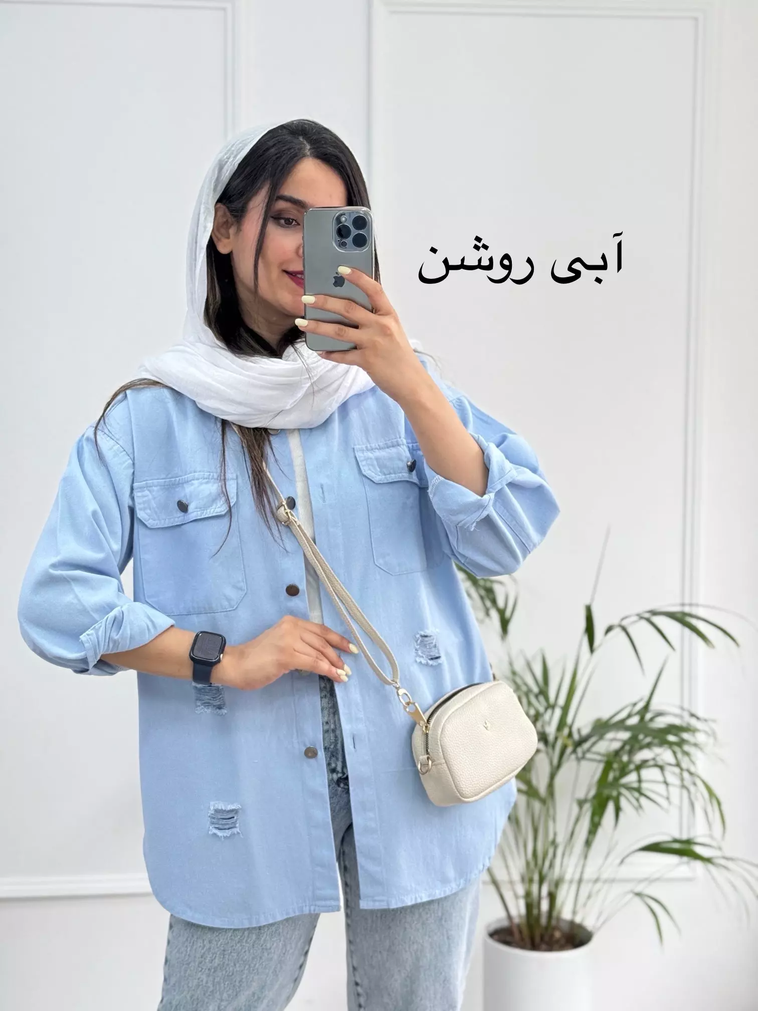 مانتو کتان رونا پلاس +