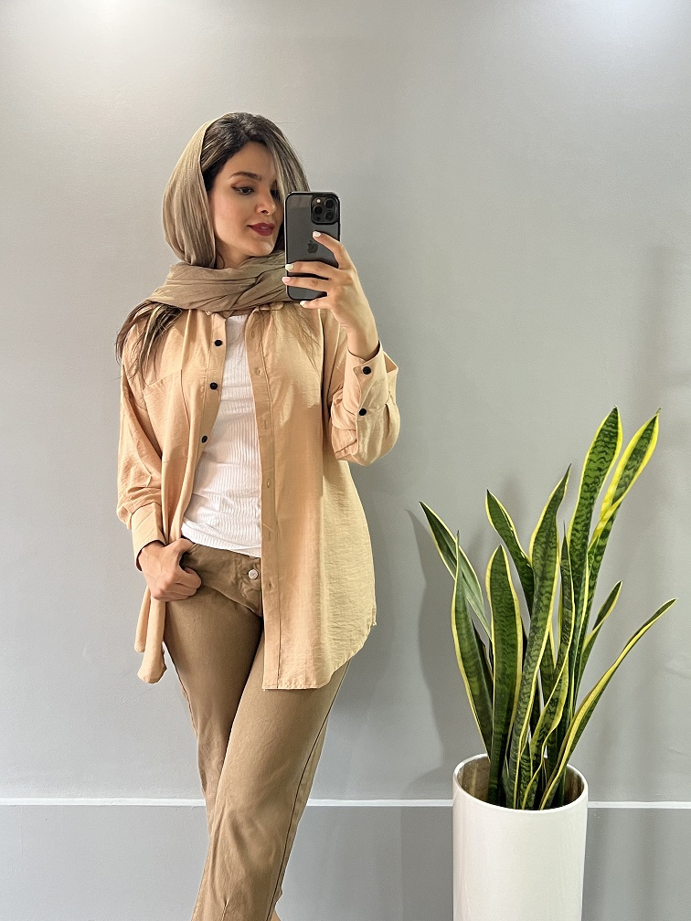 مانتو شومیزی ملیسا