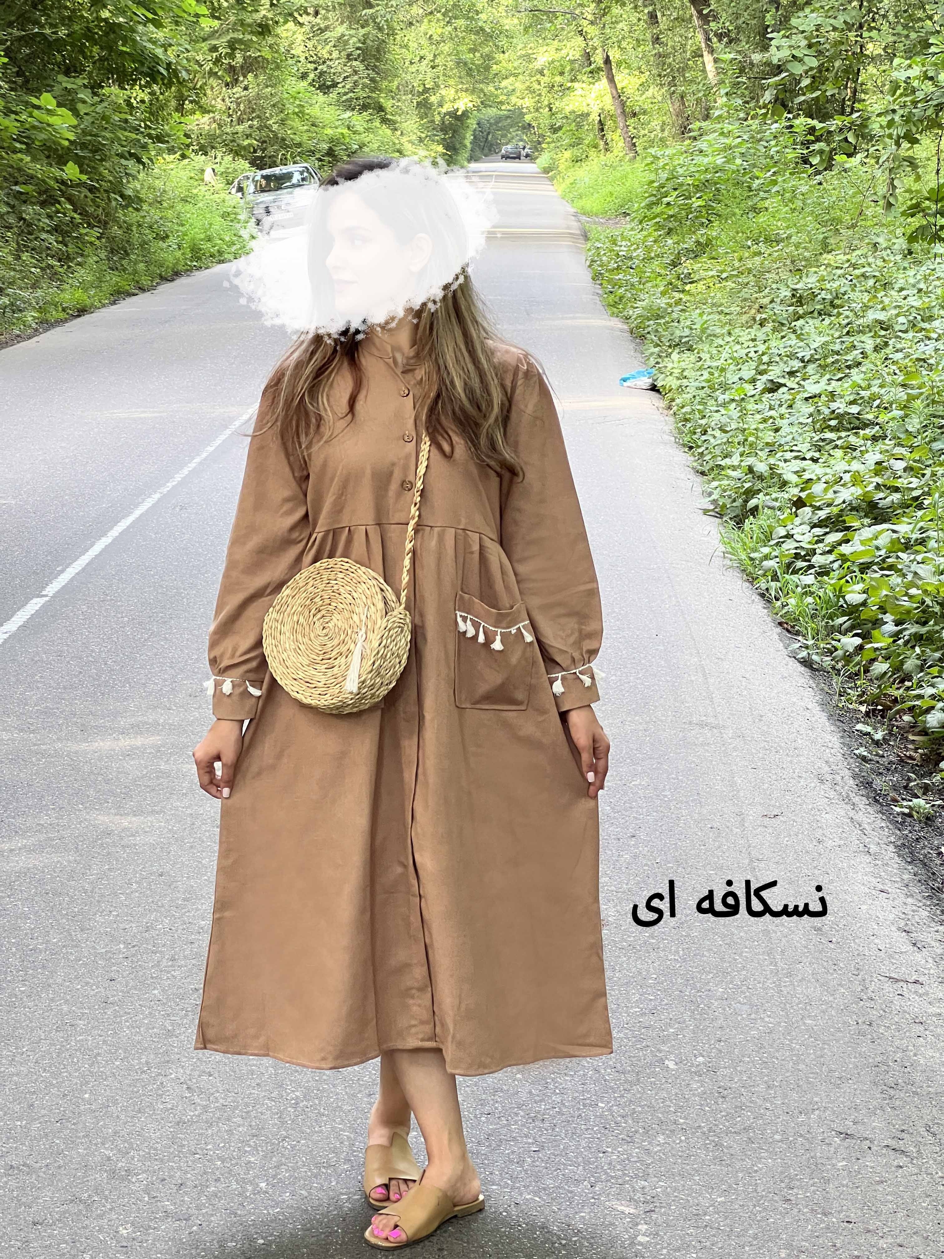 پیراهن مانتویی یلدا