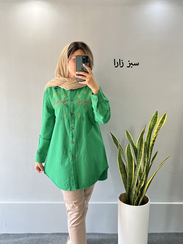 مانتو شومیزی پارمیس