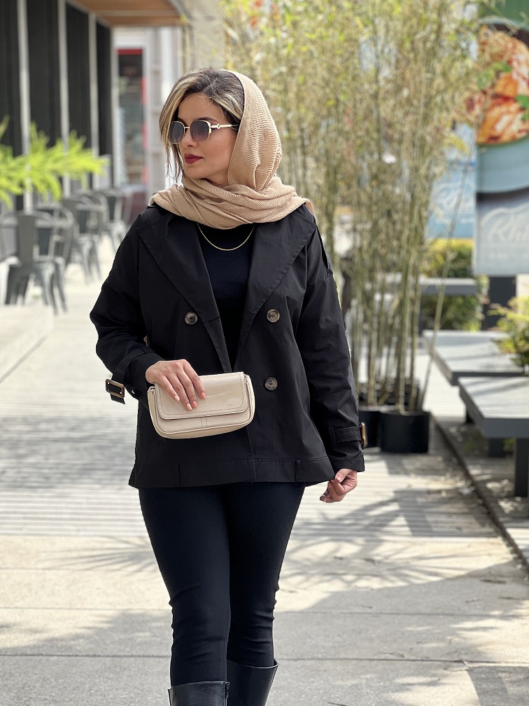 بارونی چهار دکمه آهو