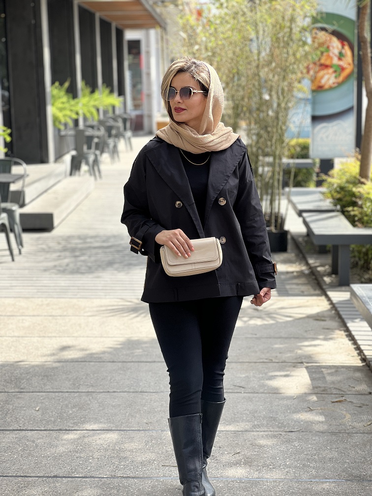 بارونی چهار دکمه آهو