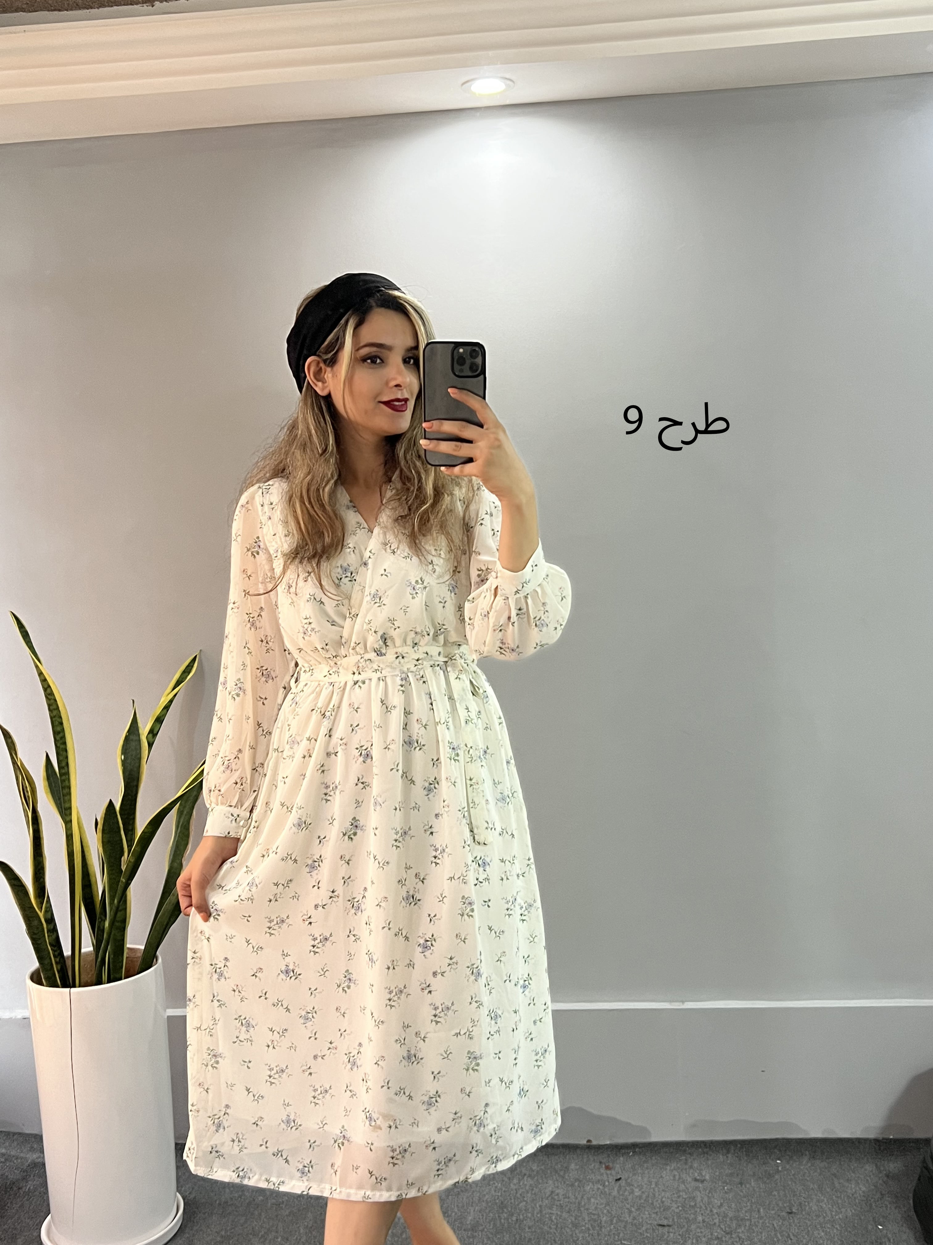 پیراهن حریر میدی 2
