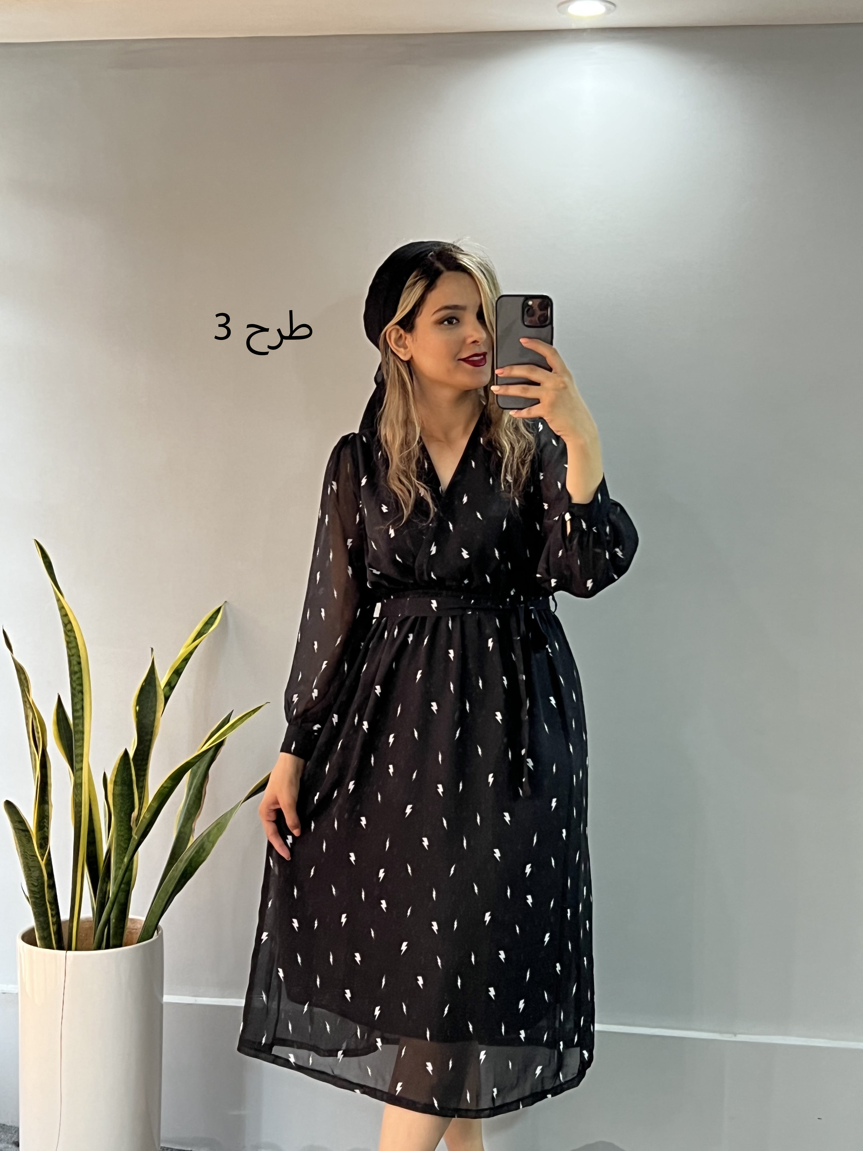 پیراهن حریر میدی 2