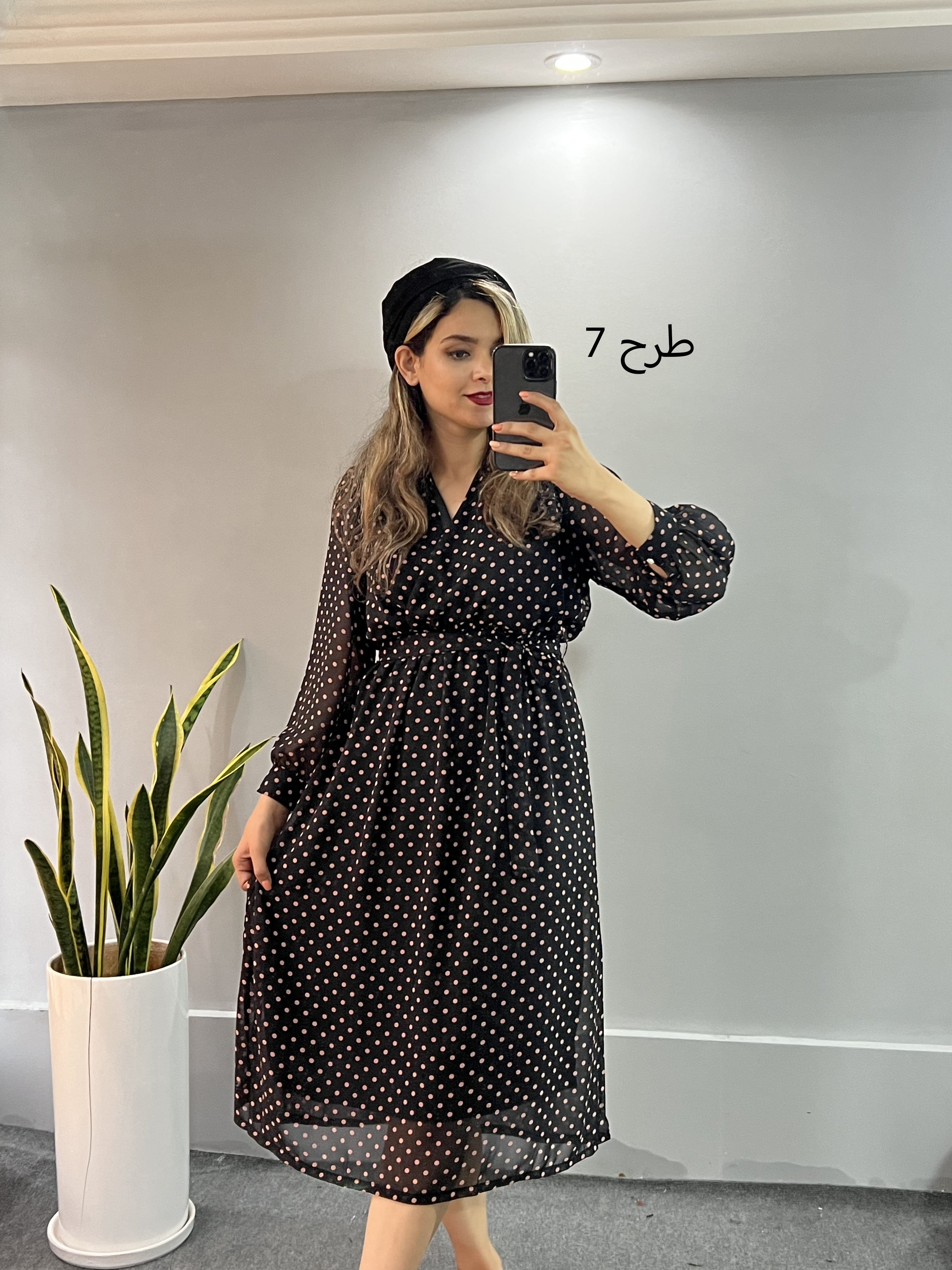 پیراهن حریر میدی 2