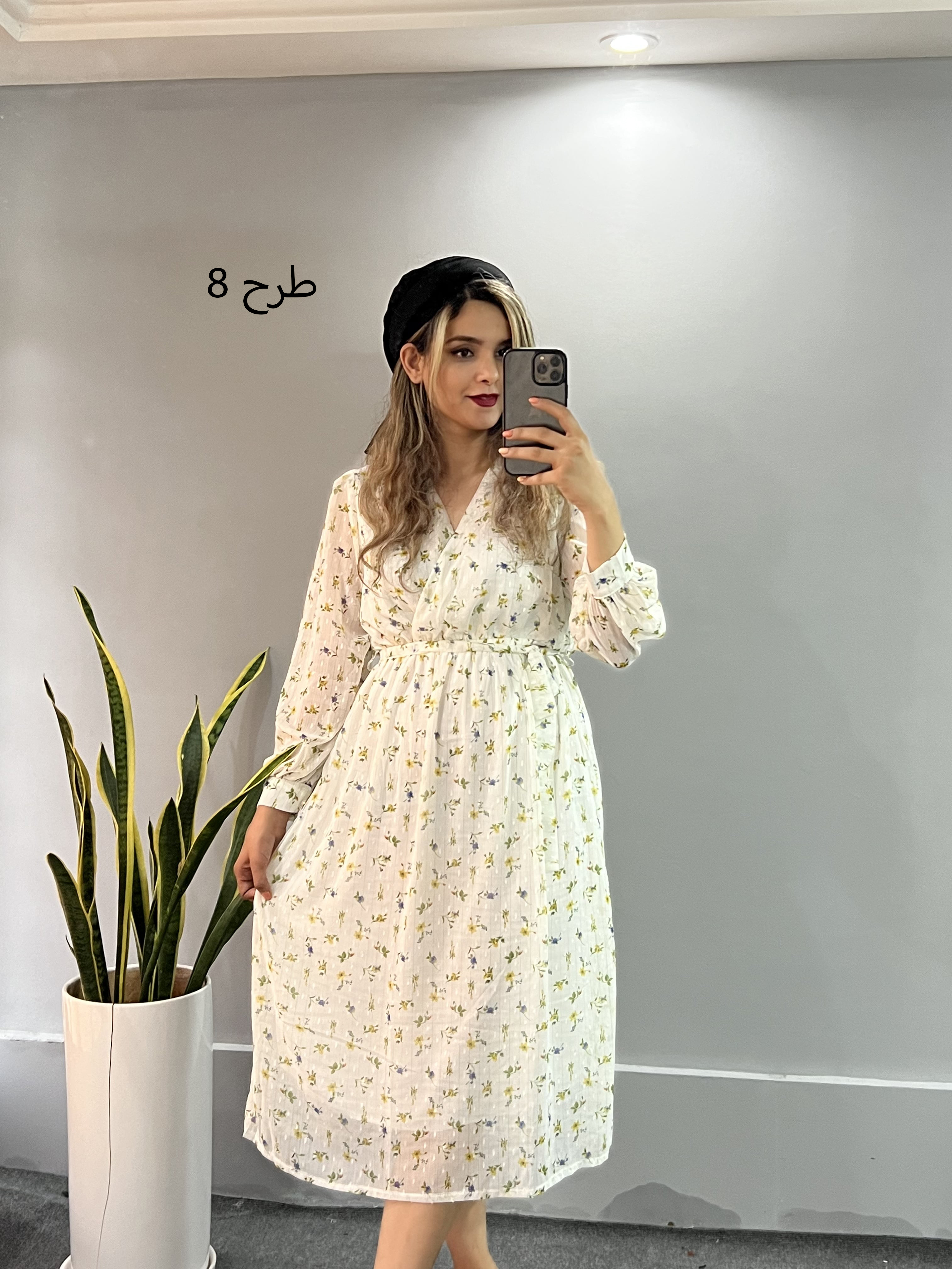 پیراهن حریر میدی 2