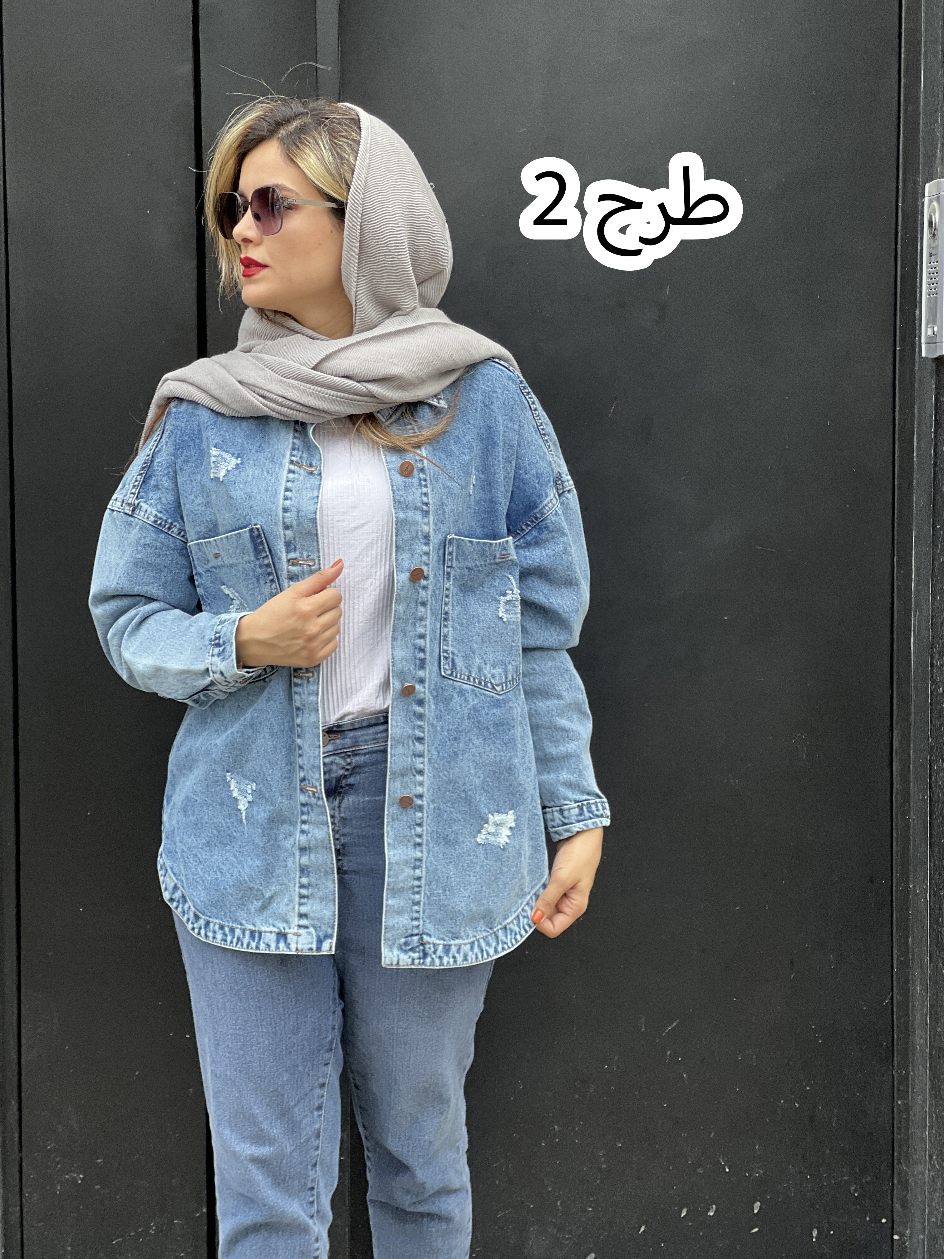 مانتو جین ضخیم