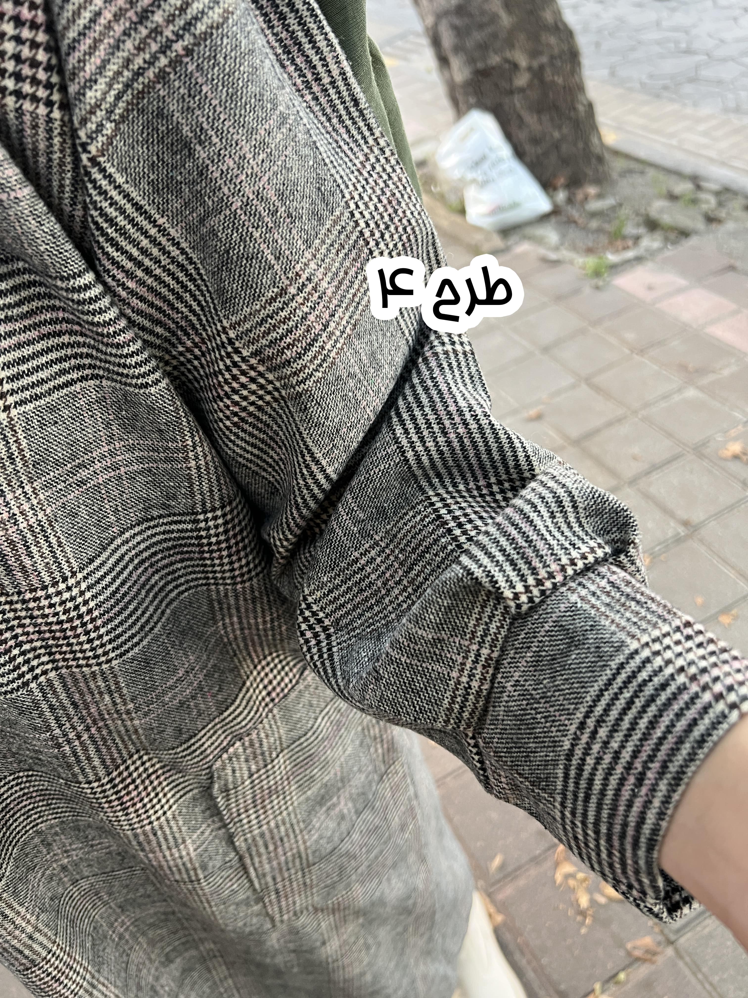 کفتان پشمی بلند باران