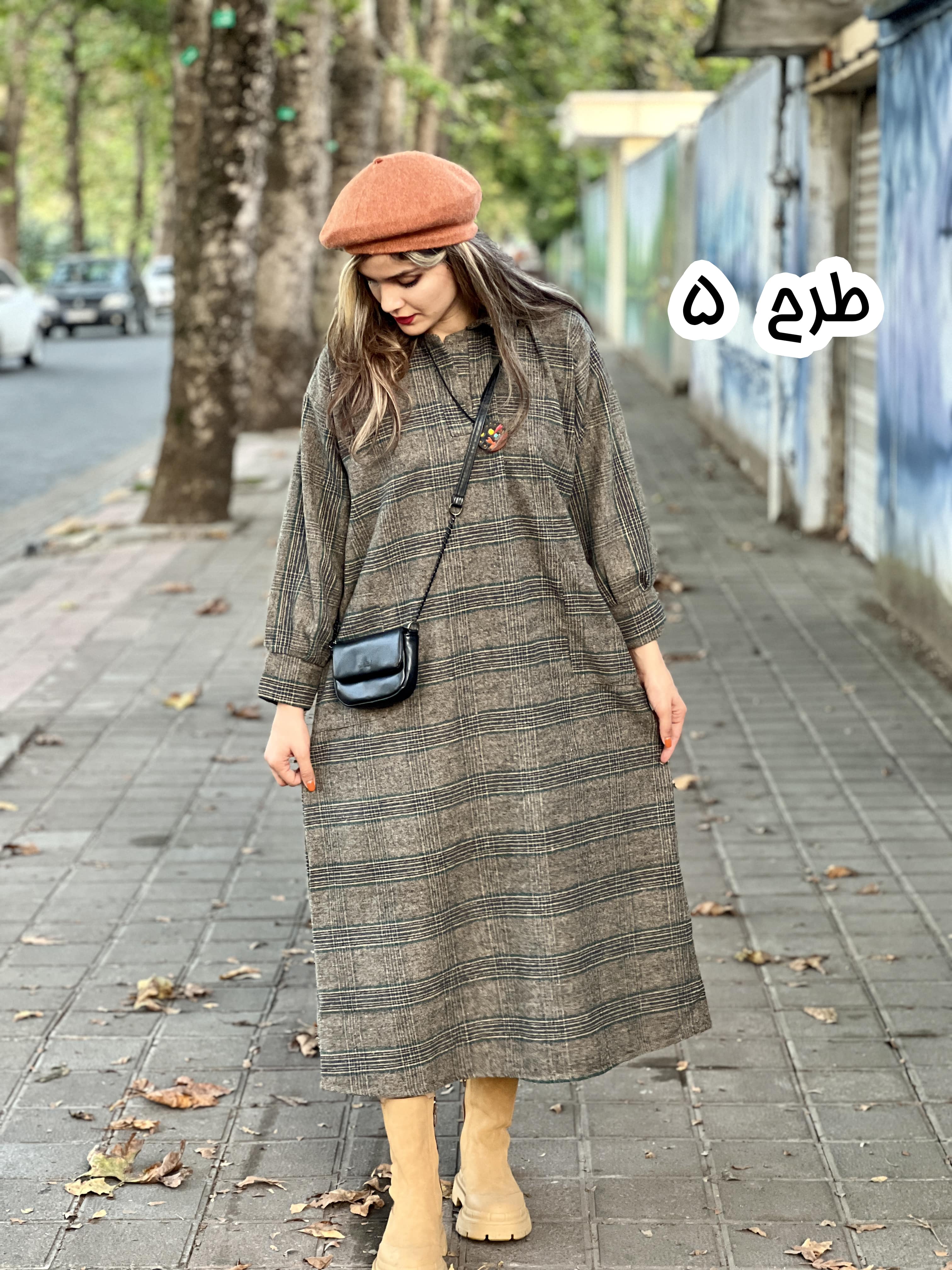 کفتان پشمی بلند باران