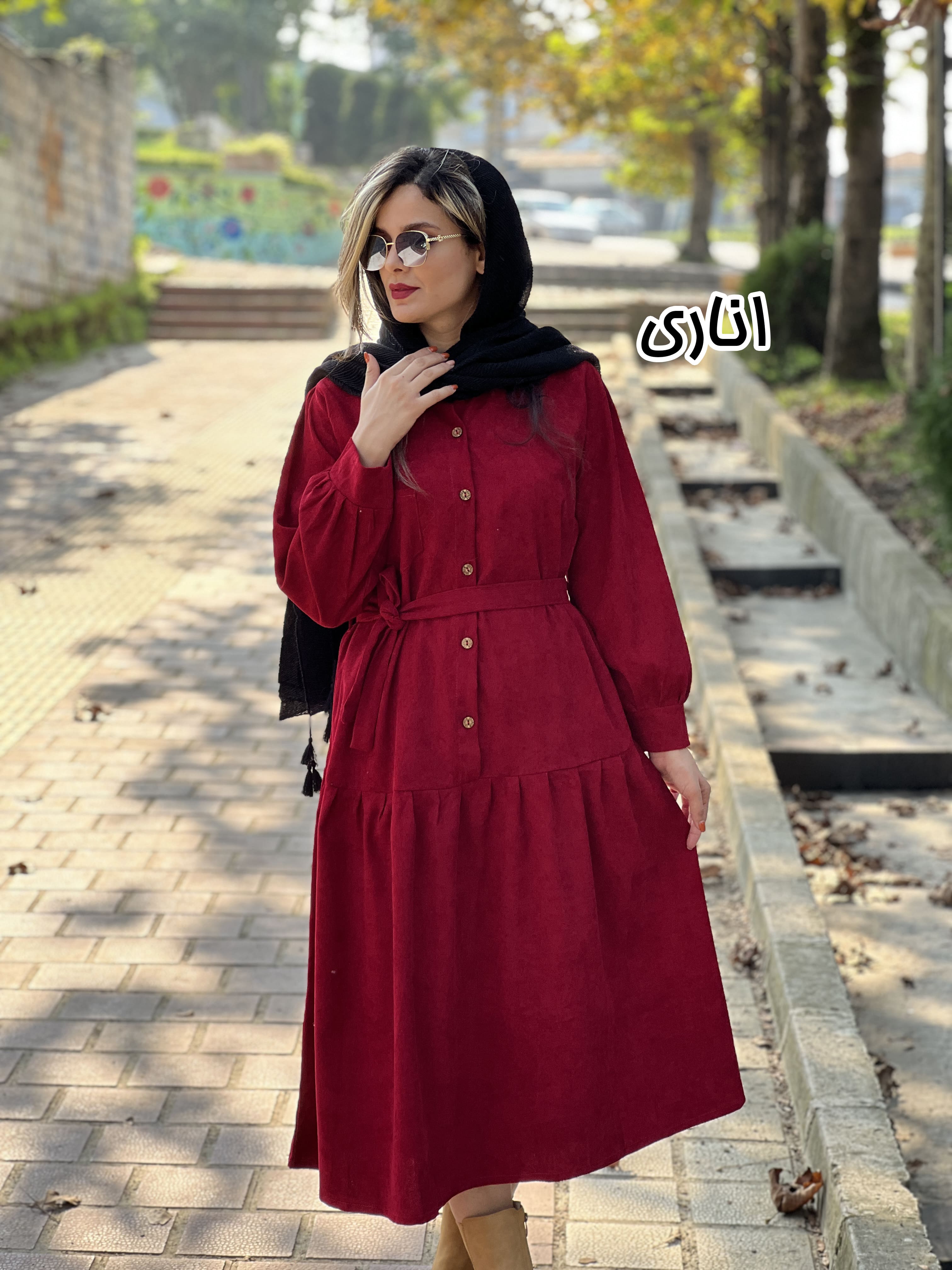 پیراهن مانتویی زیبا