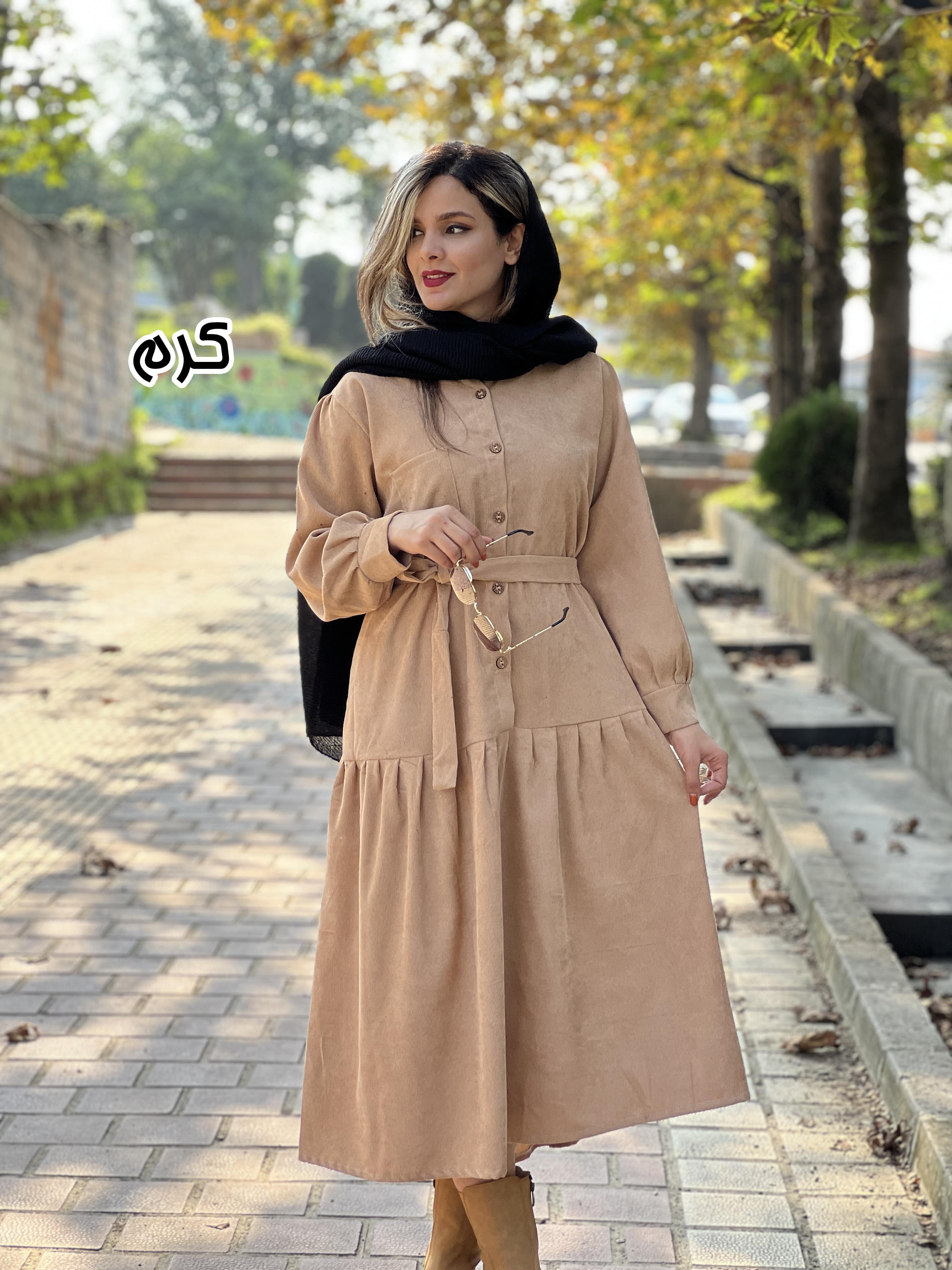 پیراهن مانتویی زیبا