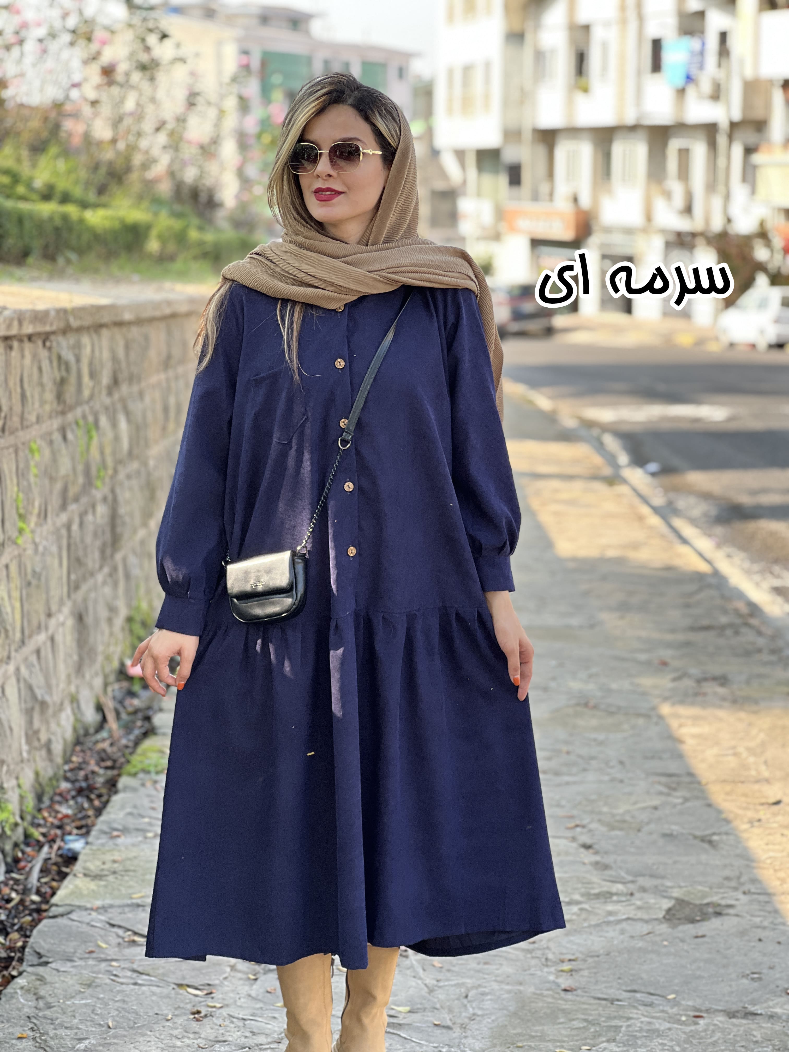 پیراهن مانتویی زیبا