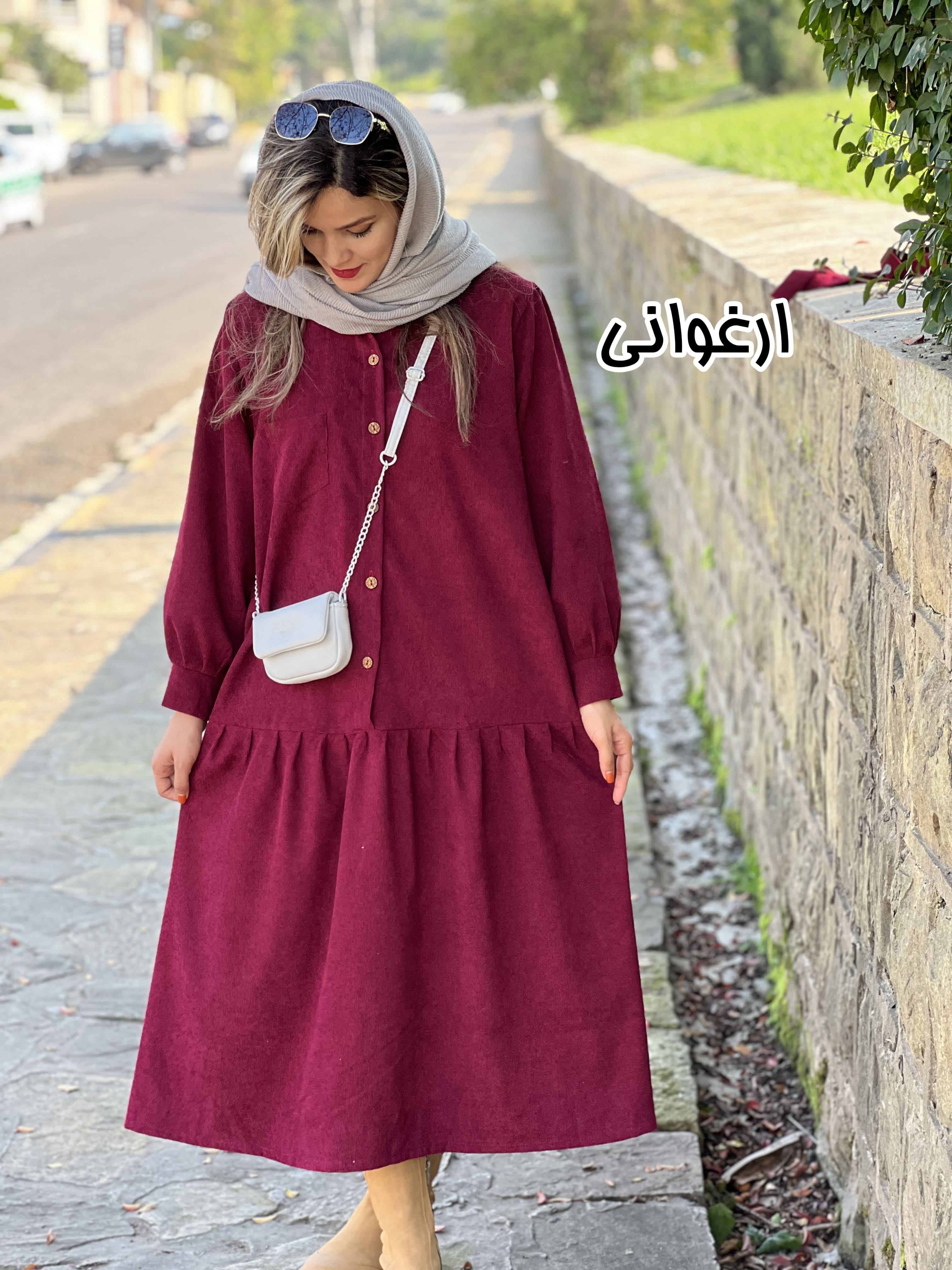 پیراهن مانتویی زیبا