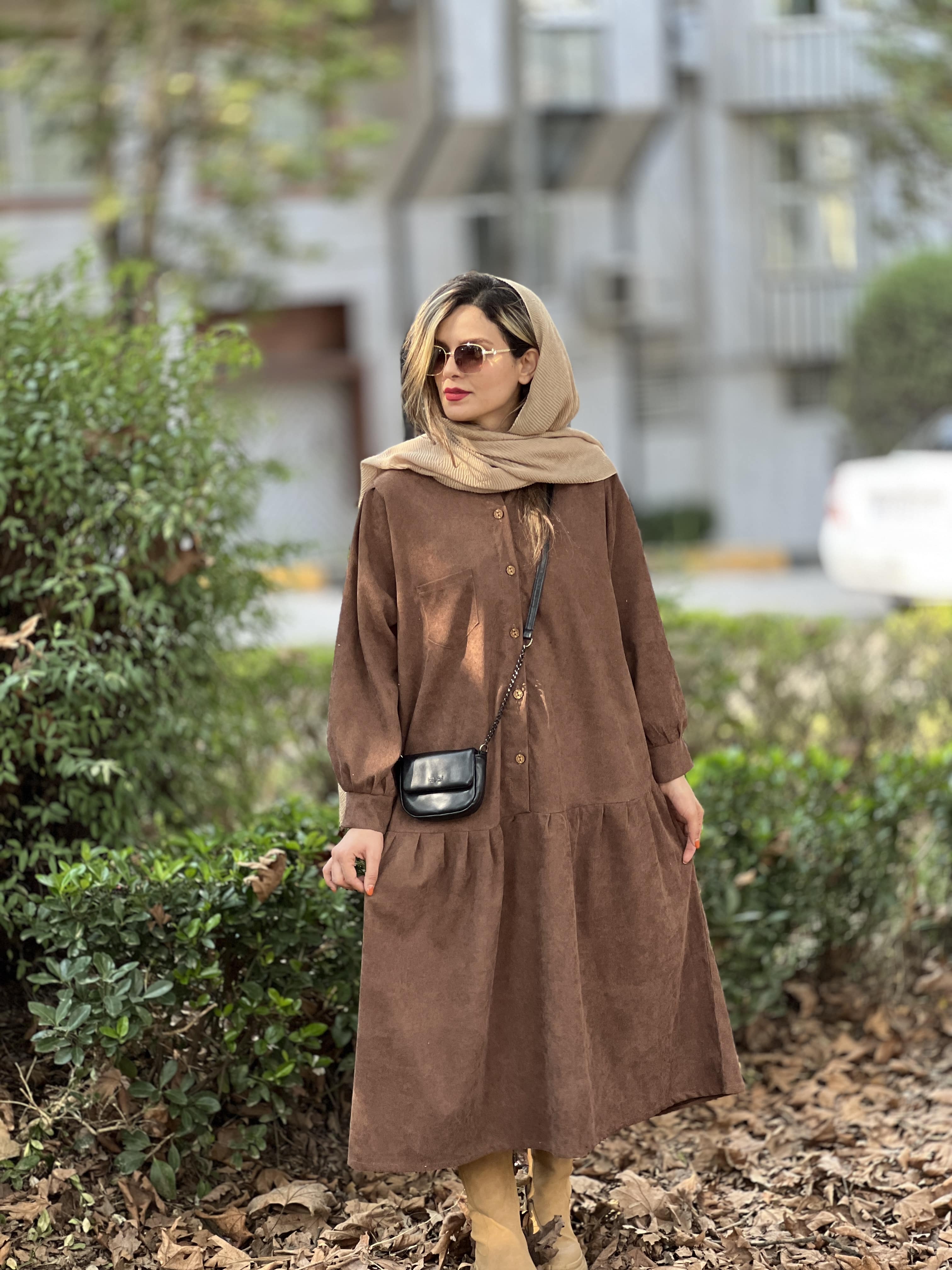 پیراهن مانتویی زیبا