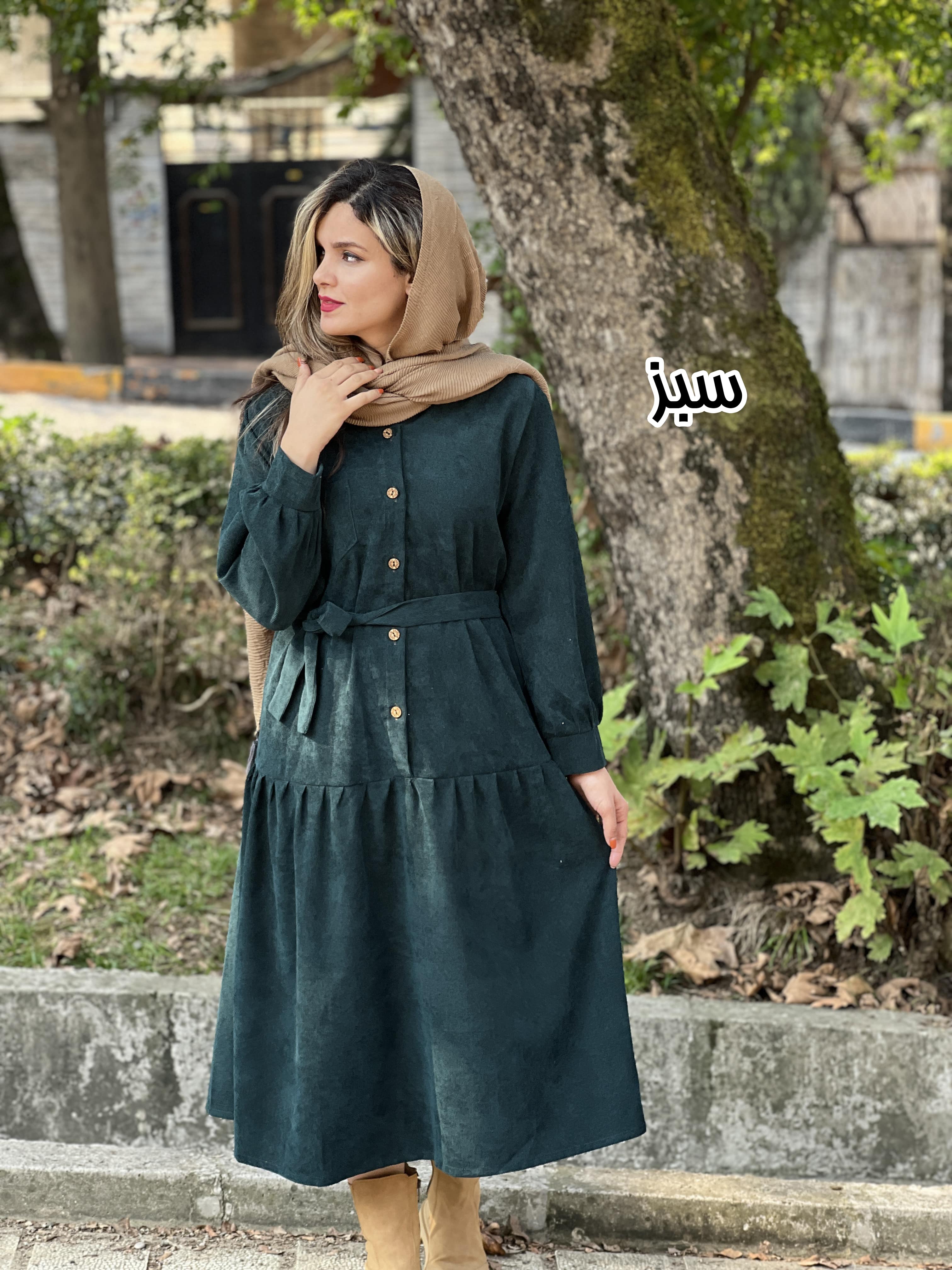 پیراهن مانتویی زیبا