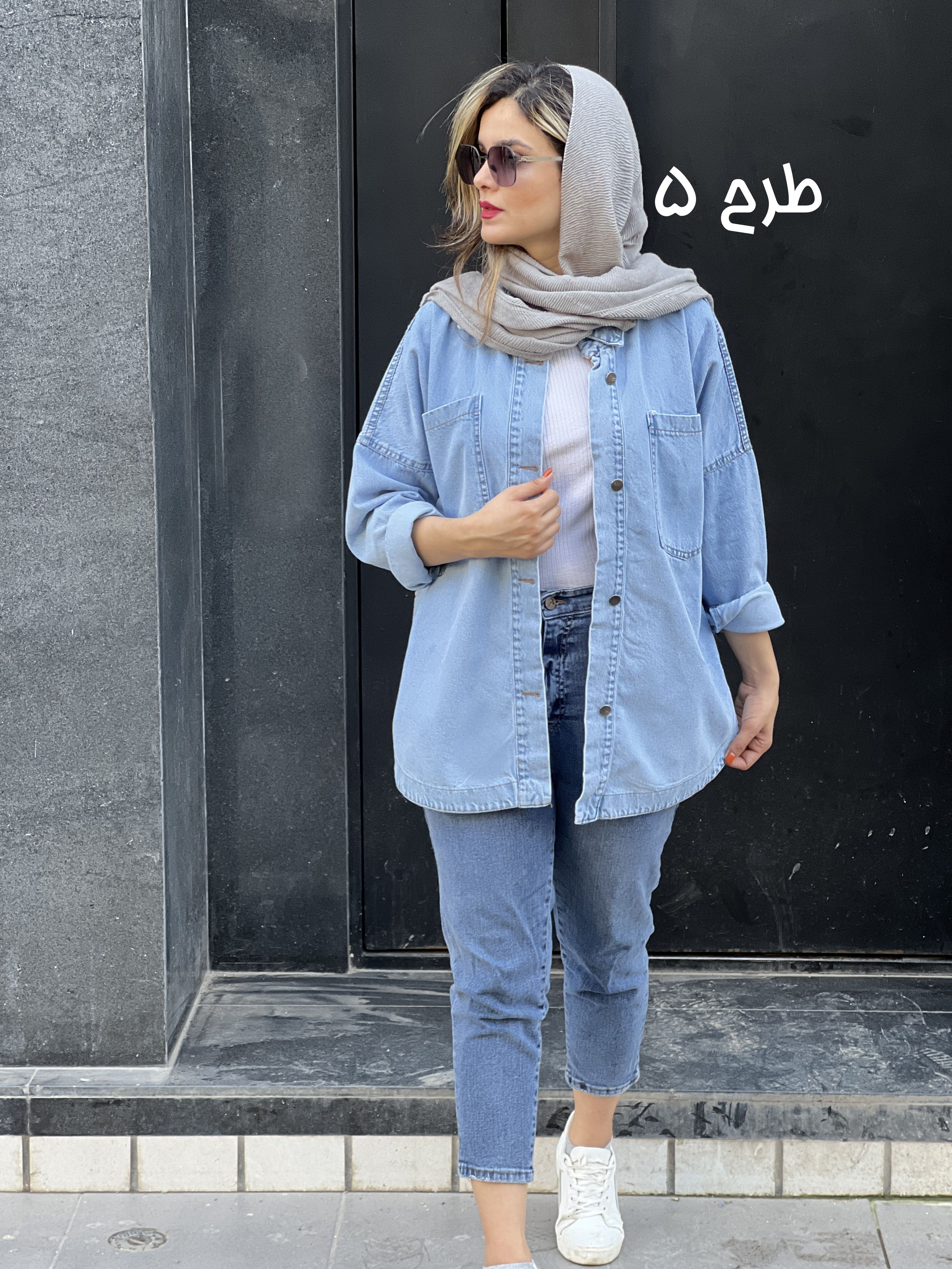 مانتو جین ضخیم