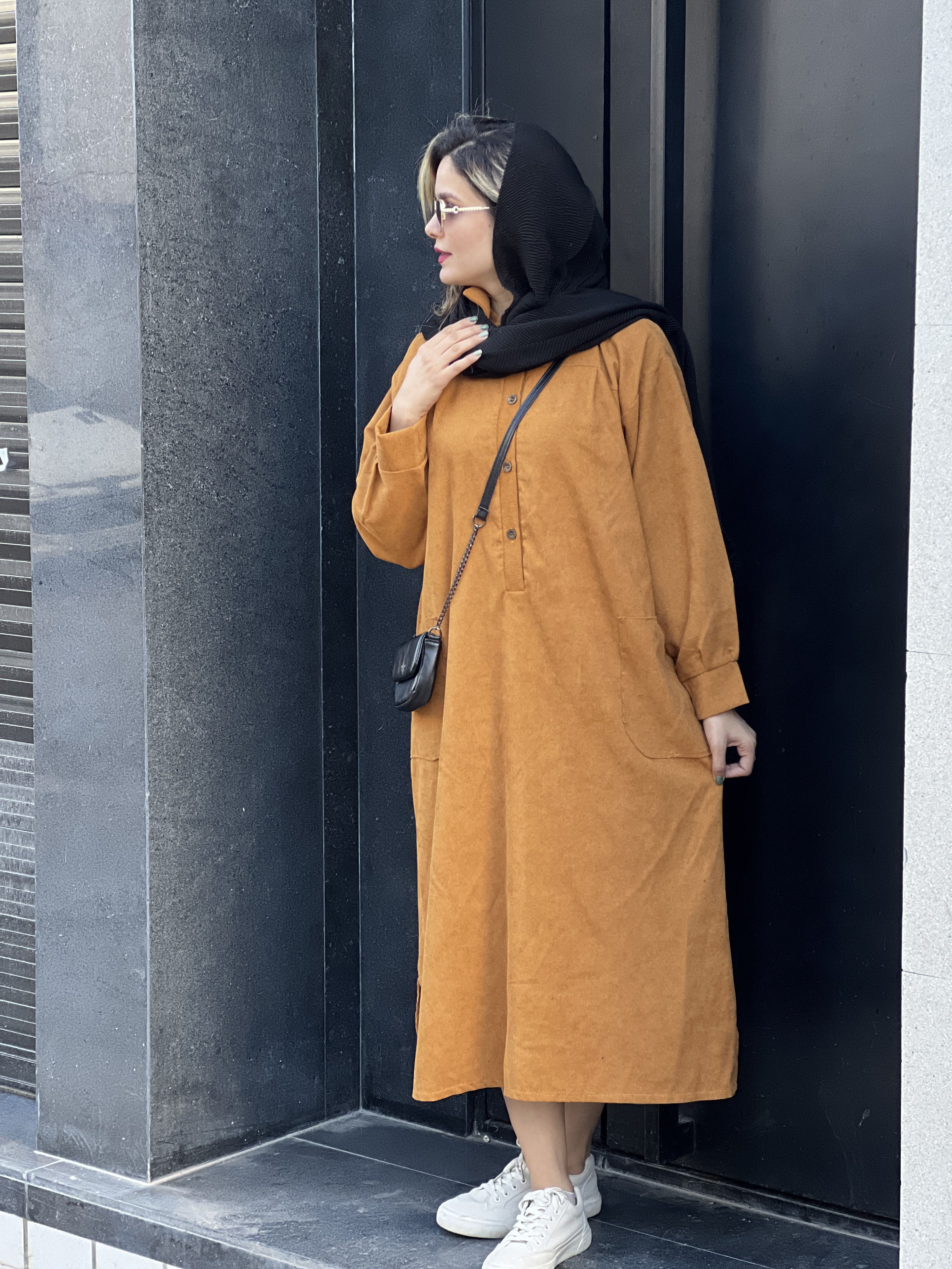 پیراهن مانتویی سارگل