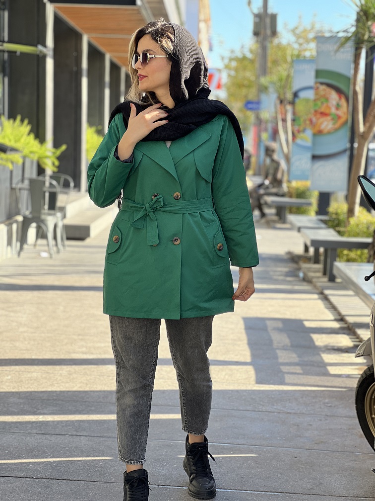 بارونی کوتاه آستر دار 3345