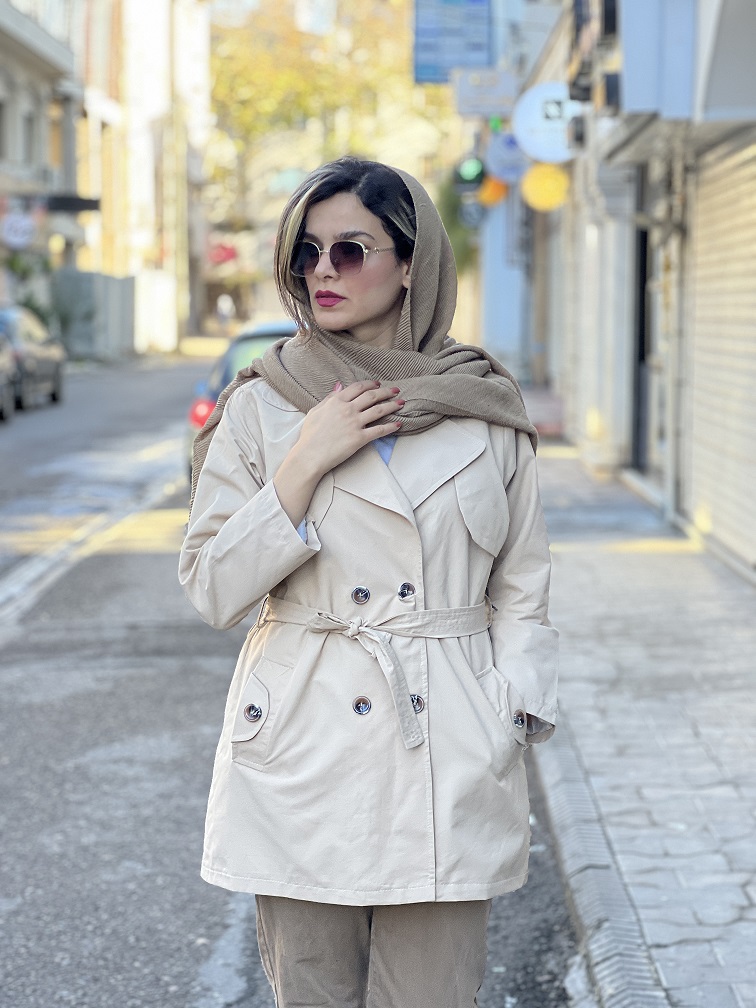 بارونی کوتاه آستر دار 3345