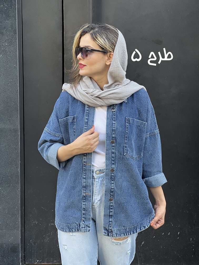مانتو جین ضخیم دارای ایراد جزیی