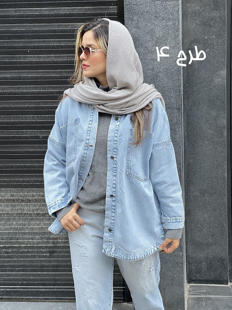 مانتو جین ضخیم دارای ایراد جزیی