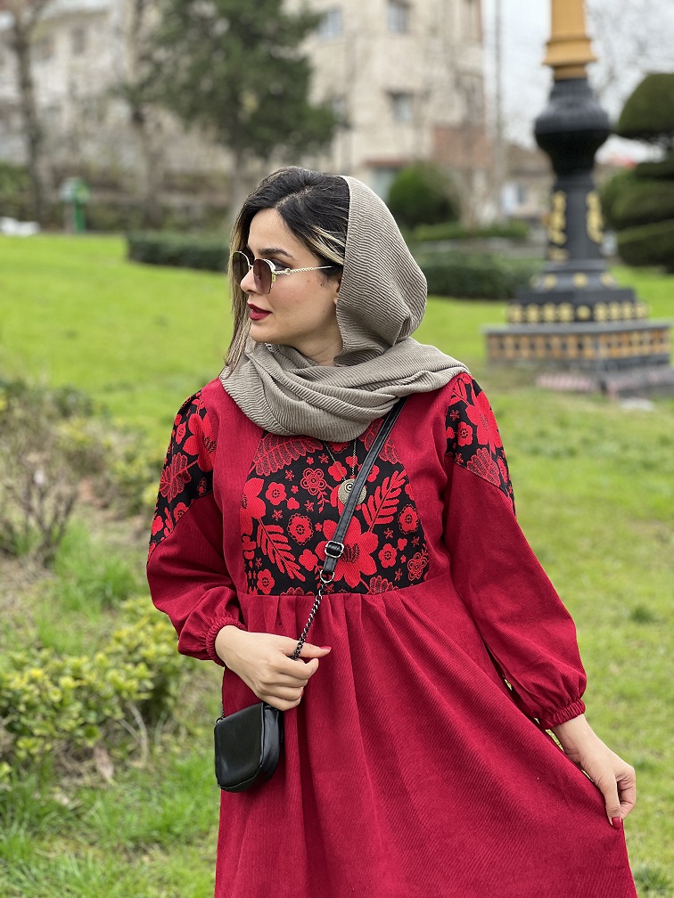 پیراهن کبریتی پروا