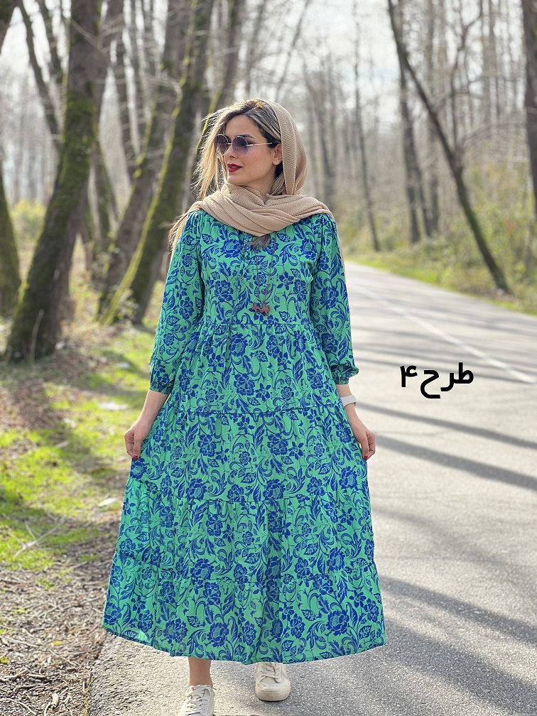پیراهن مزونی فلور 245