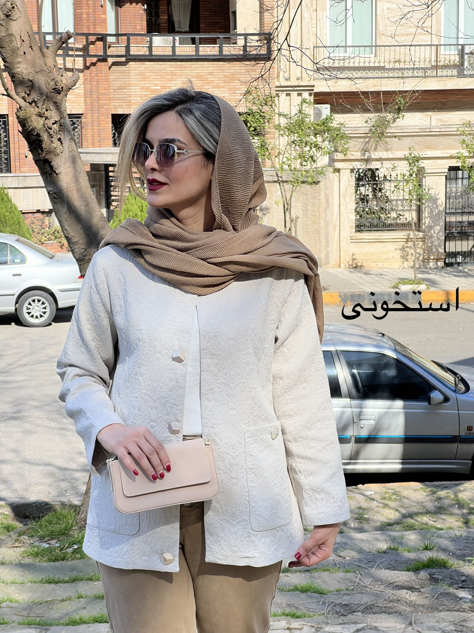 کت ژاکارد ابریشم