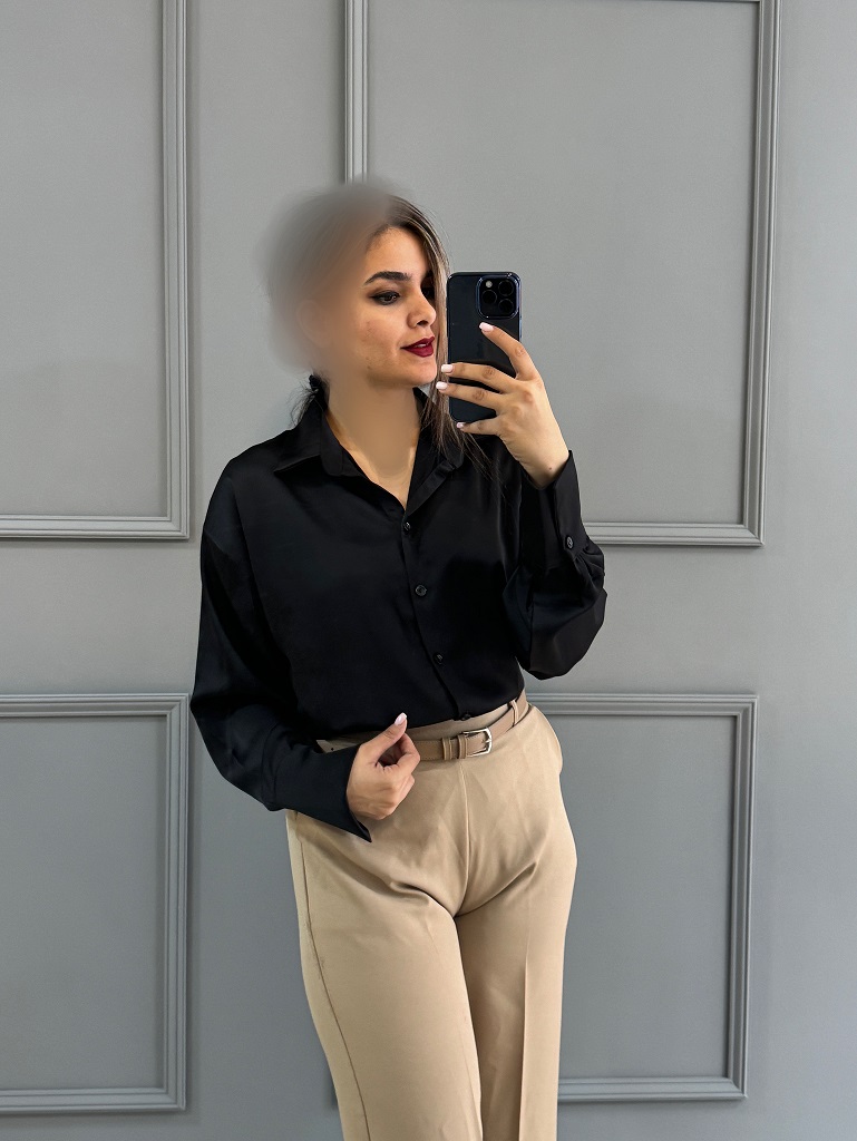 شومیز ساتن زارا