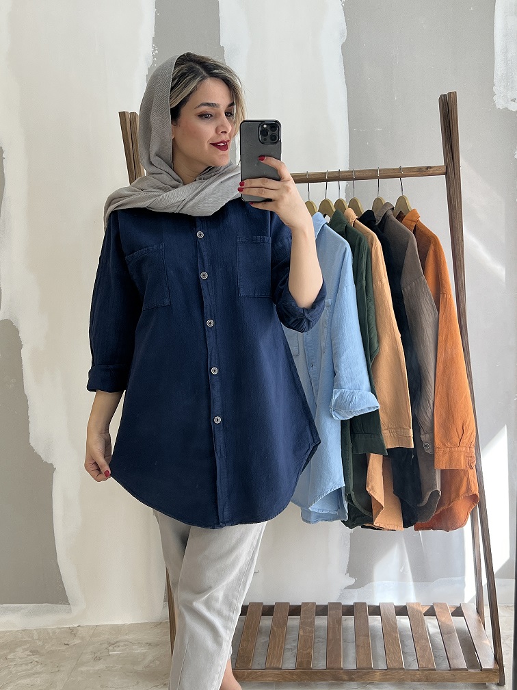 مانتو شومیزی گلوریا 0042