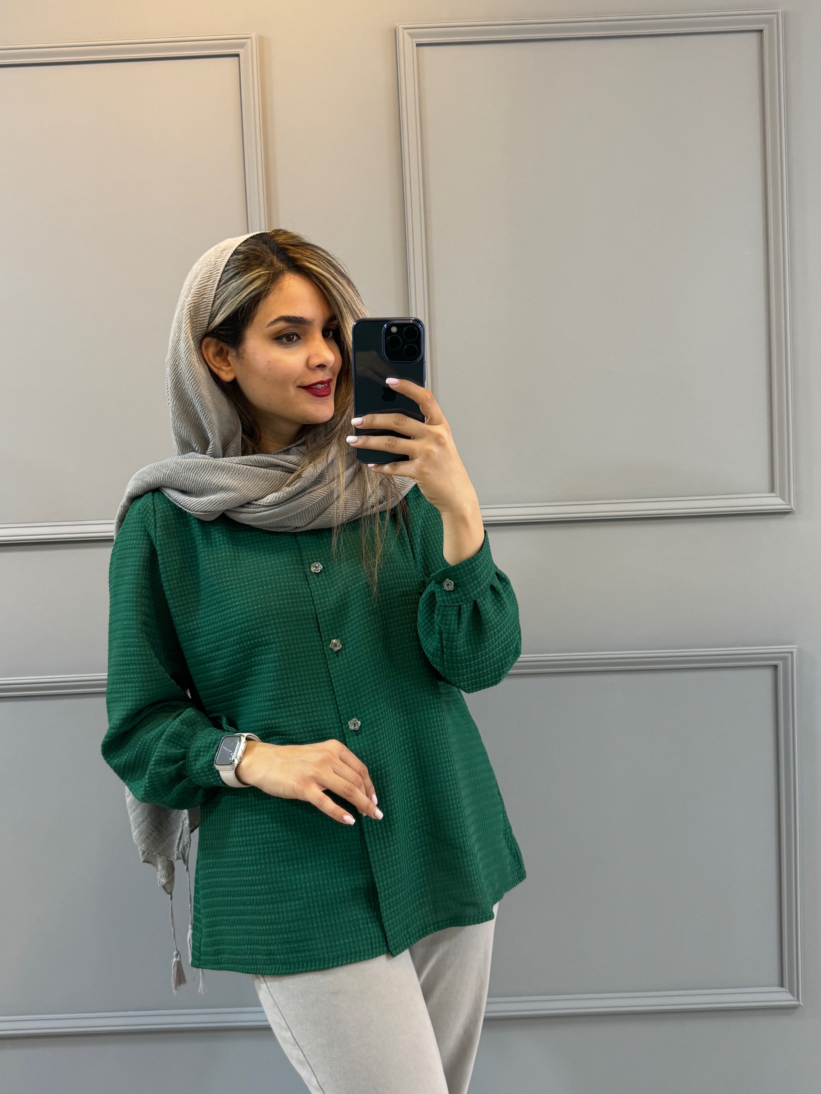 مانتو شومیزی دنیا 0073
