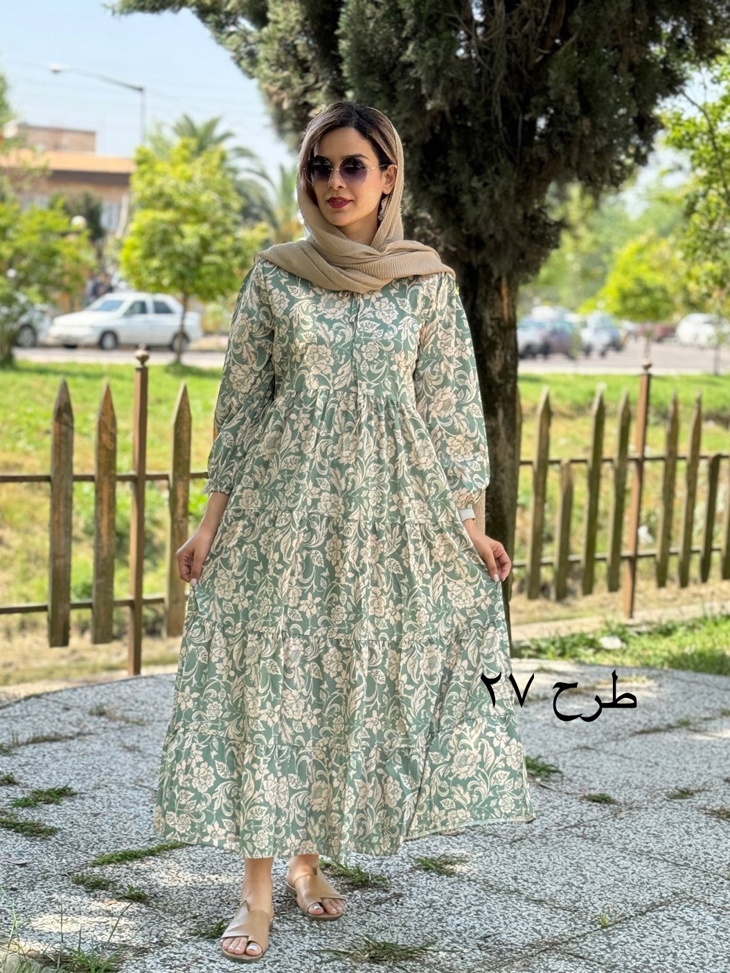 پیراهن مزونی فلور 245