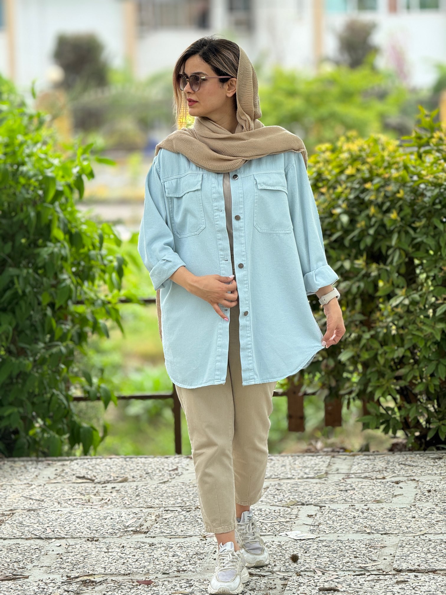 مانتو کتان ترانه