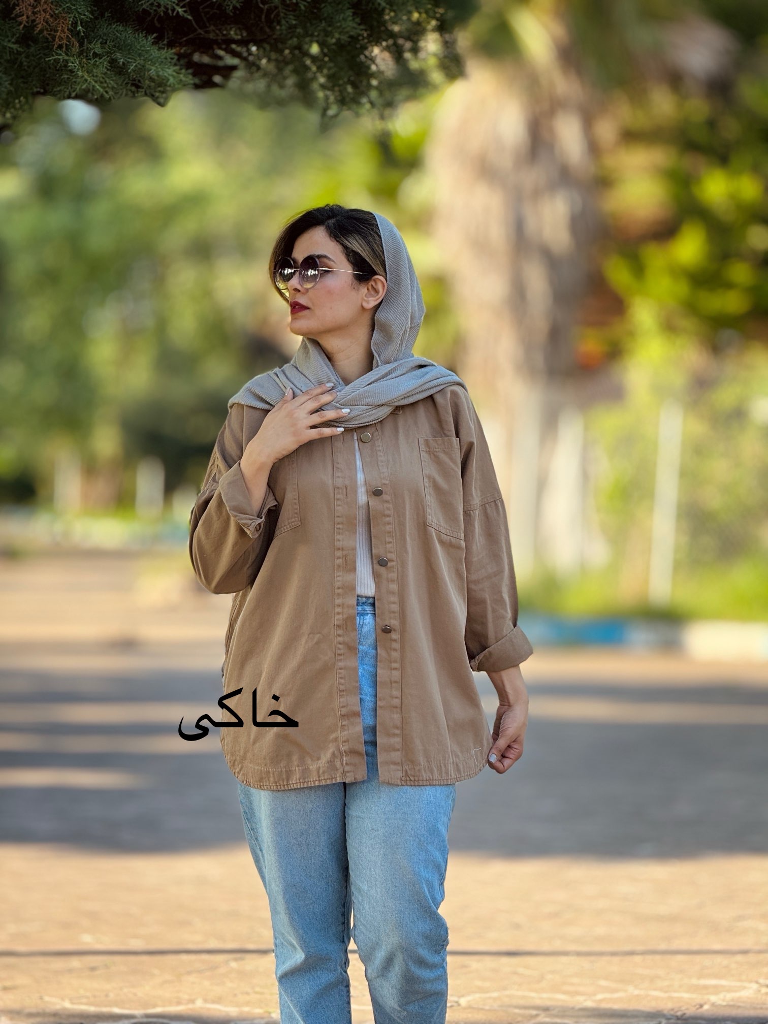 مانتو کتان غزل
