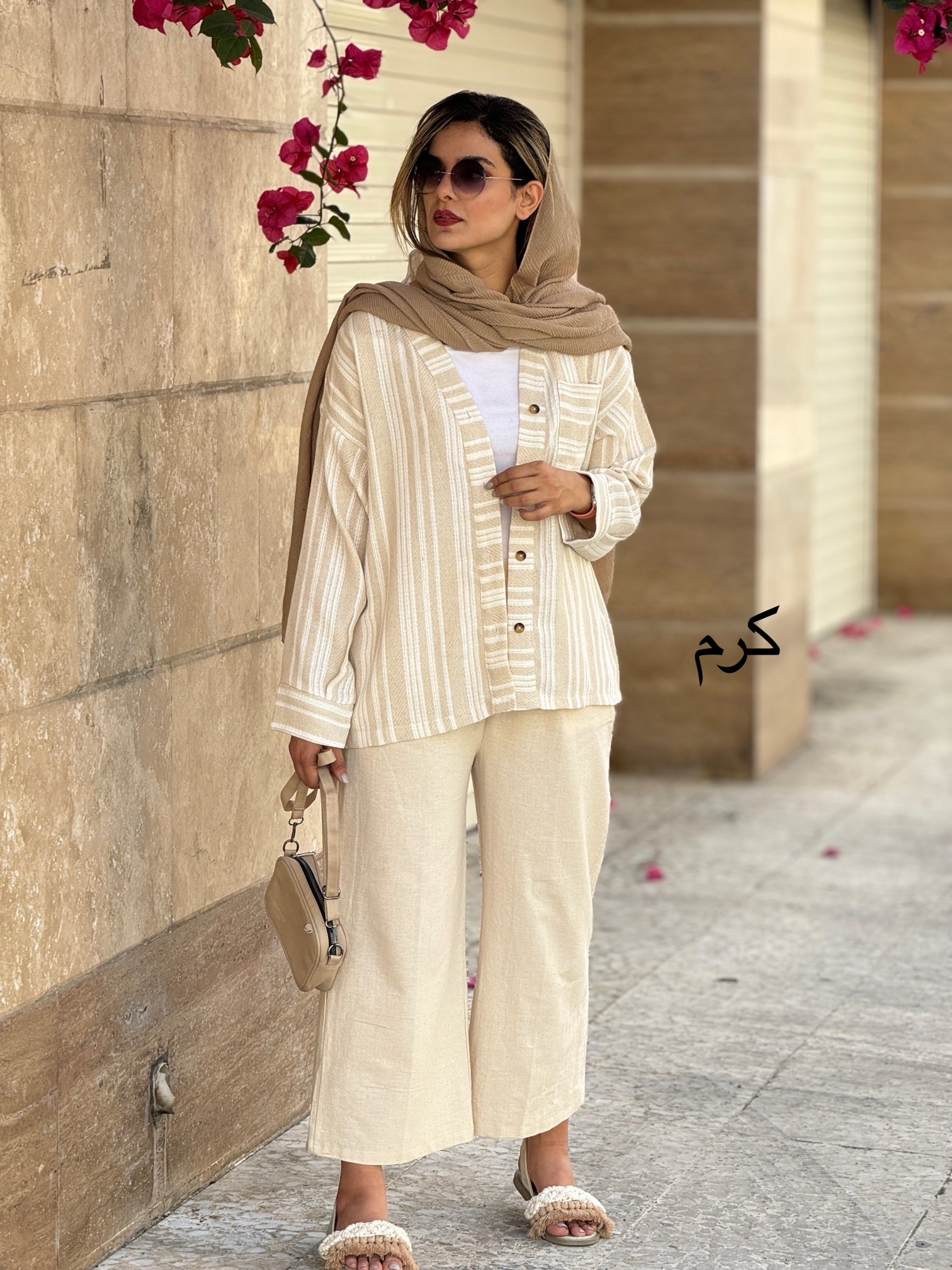 مانتو راه راه مراکشی