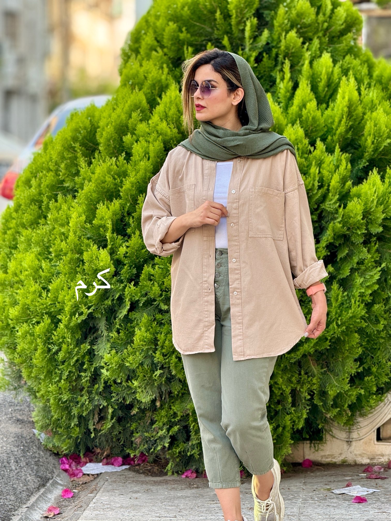 مانتو کتان هستی