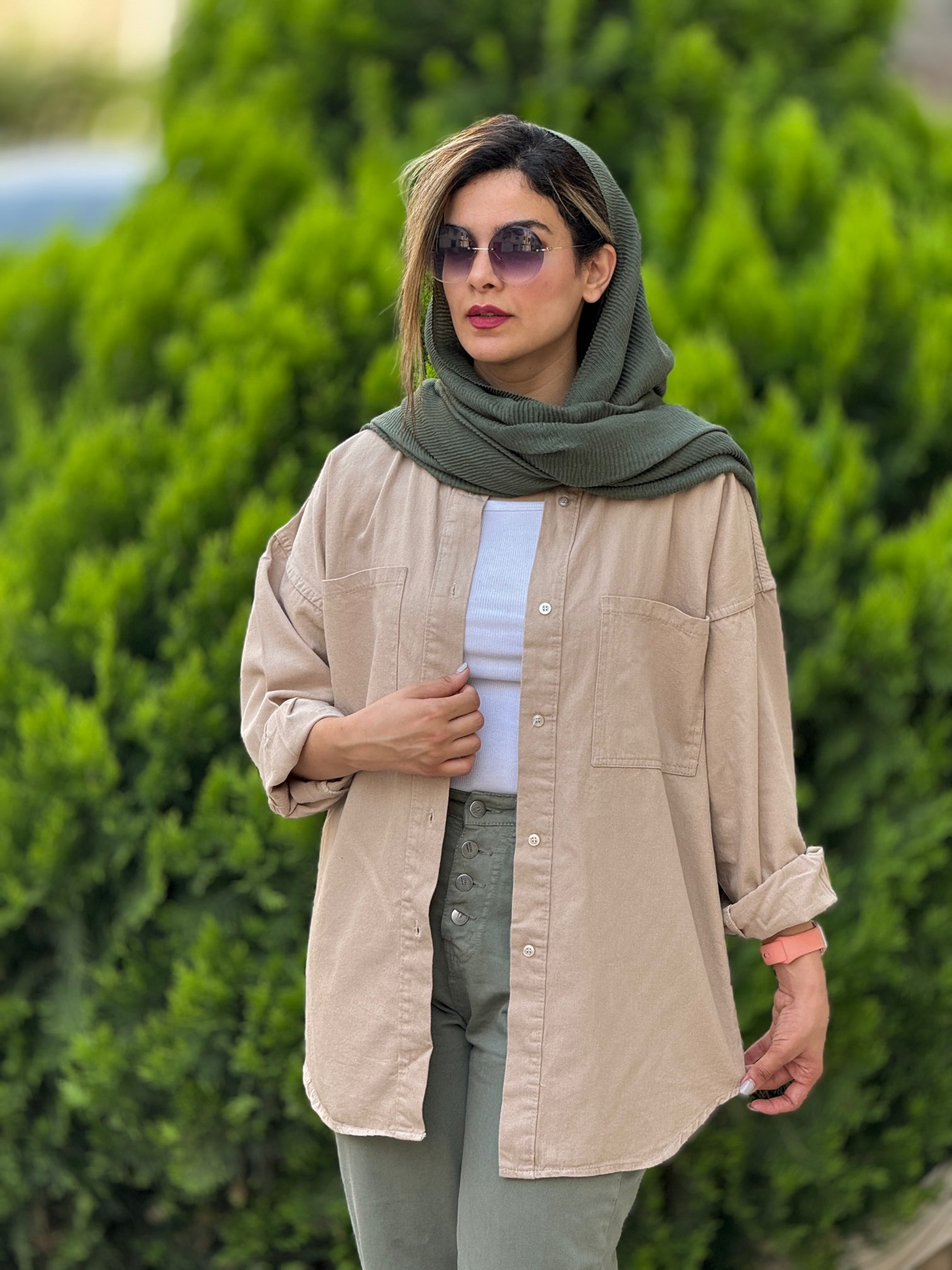 مانتو کتان هستی