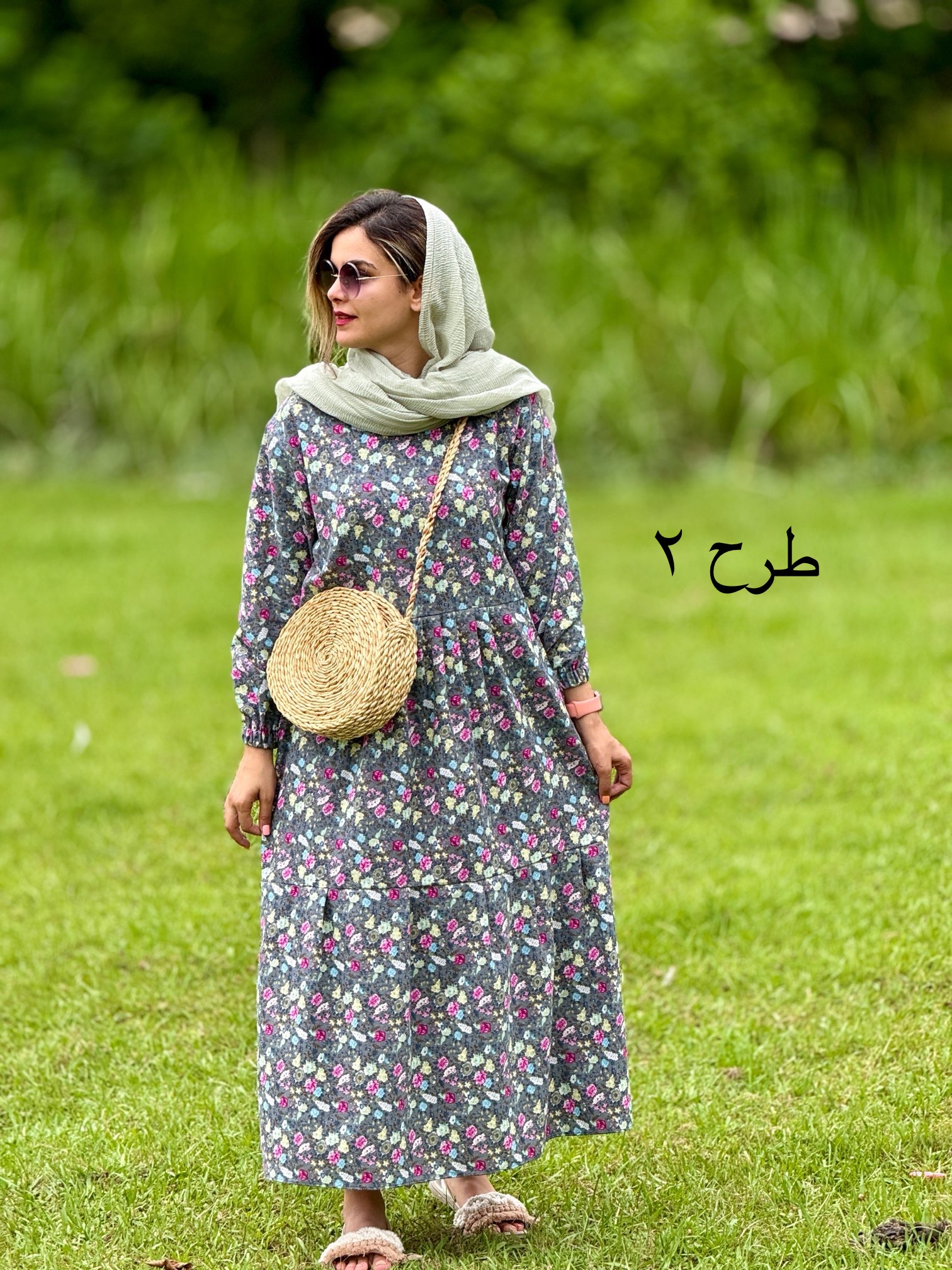 پیراهن مانتویی تبسم