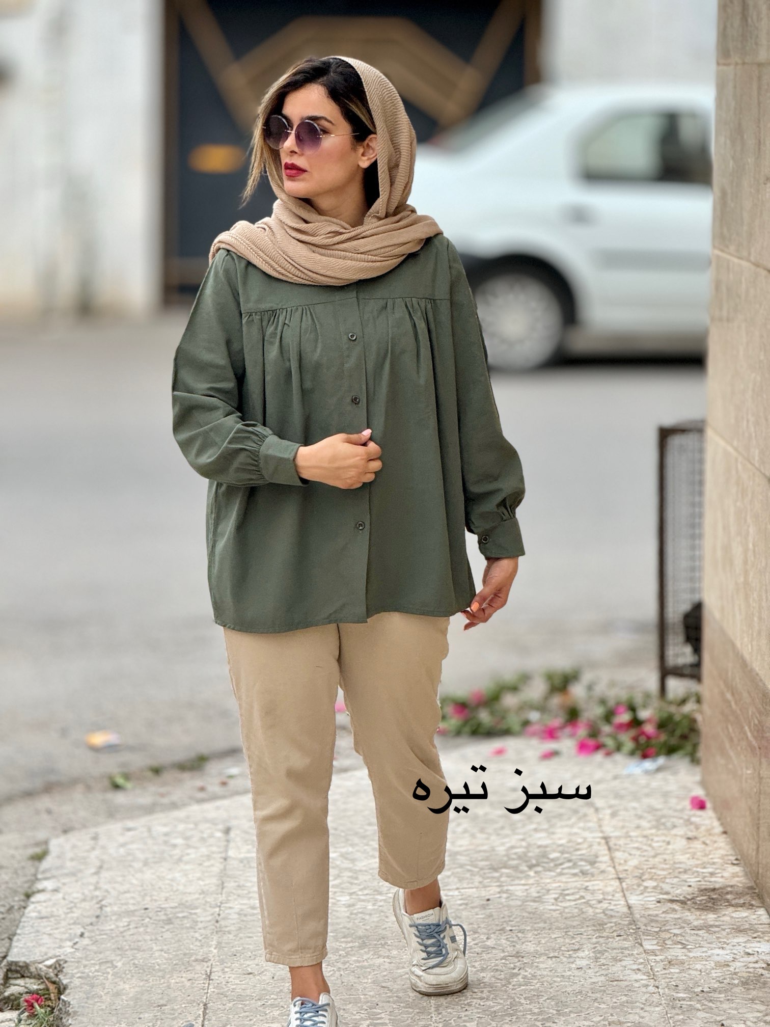 مانتو شومیزی مَلوس ( دارای ایراد جزیی )