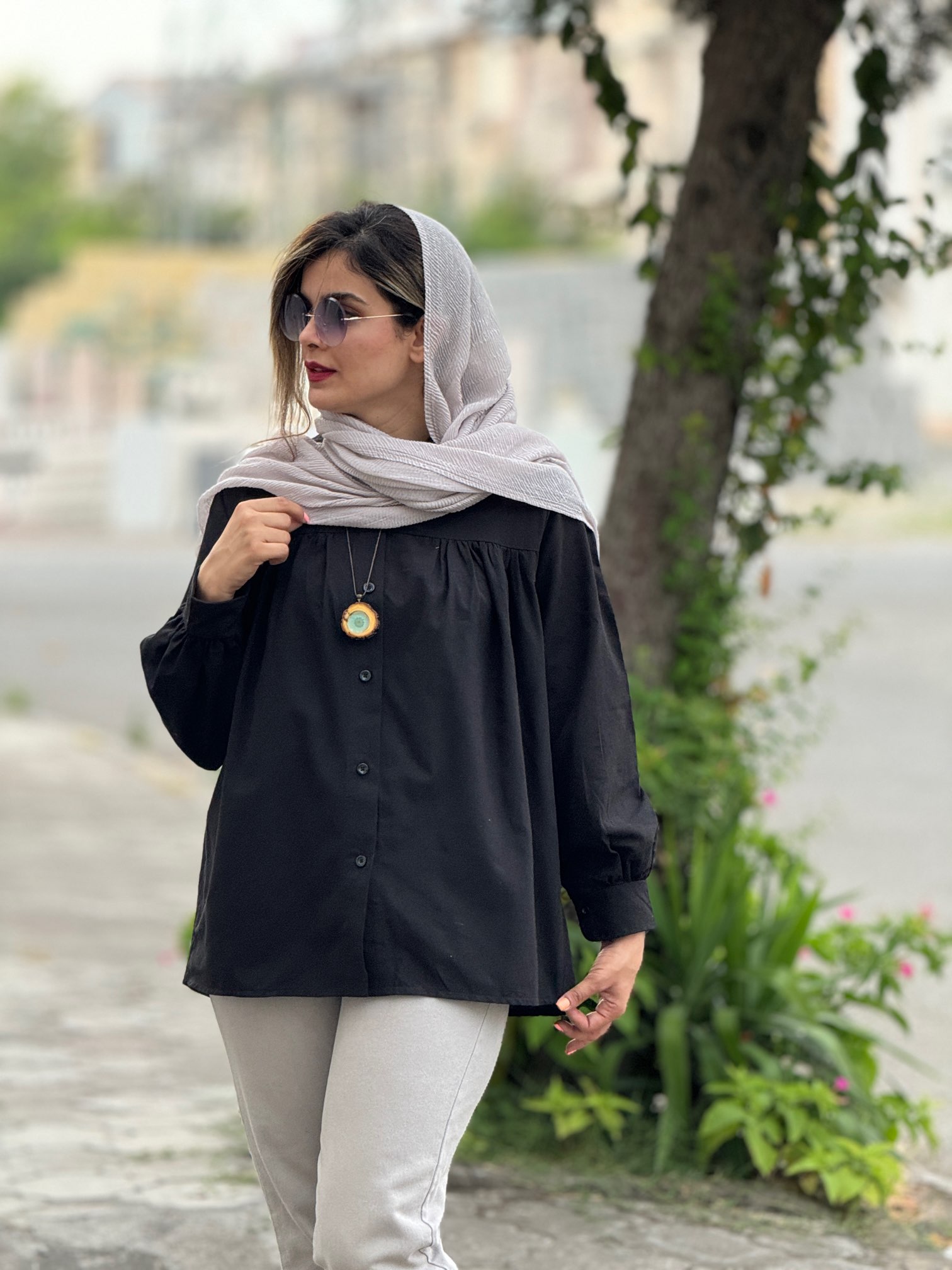 مانتو شومیزی مَلوس ( دارای ایراد جزیی )