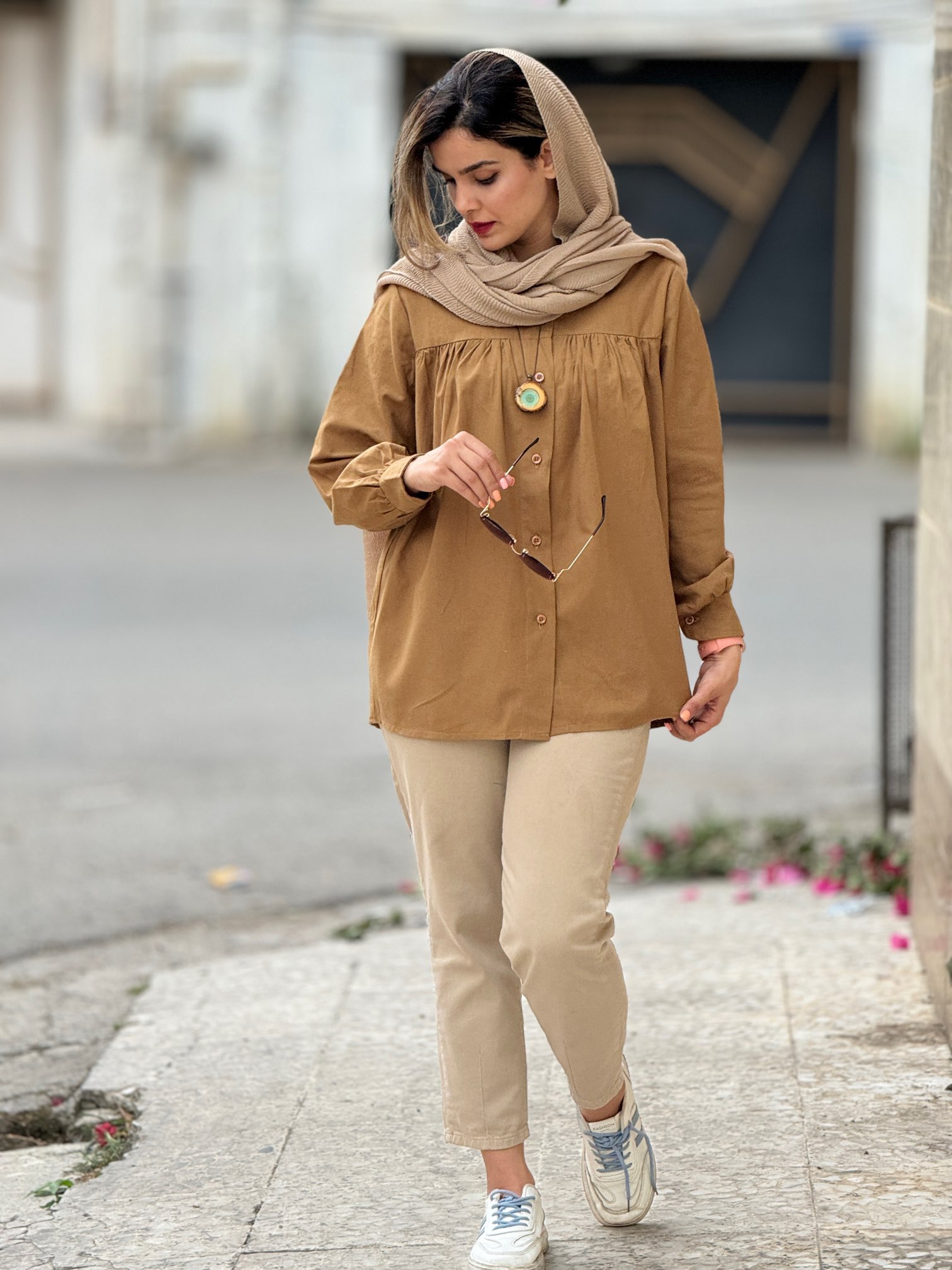 مانتو شومیزی مَلوس ( دارای ایراد جزیی )