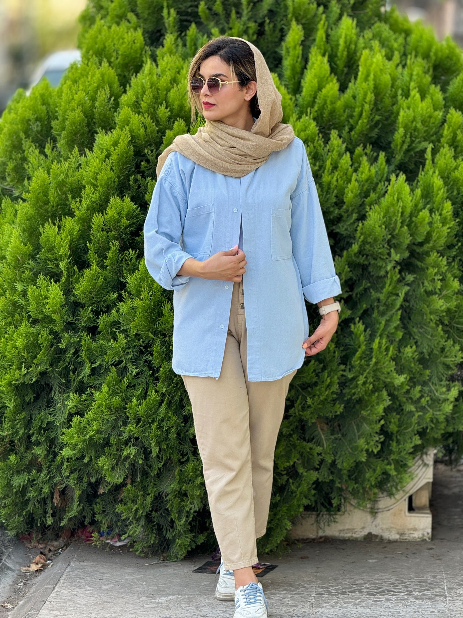 مانتو کتان آنسه
