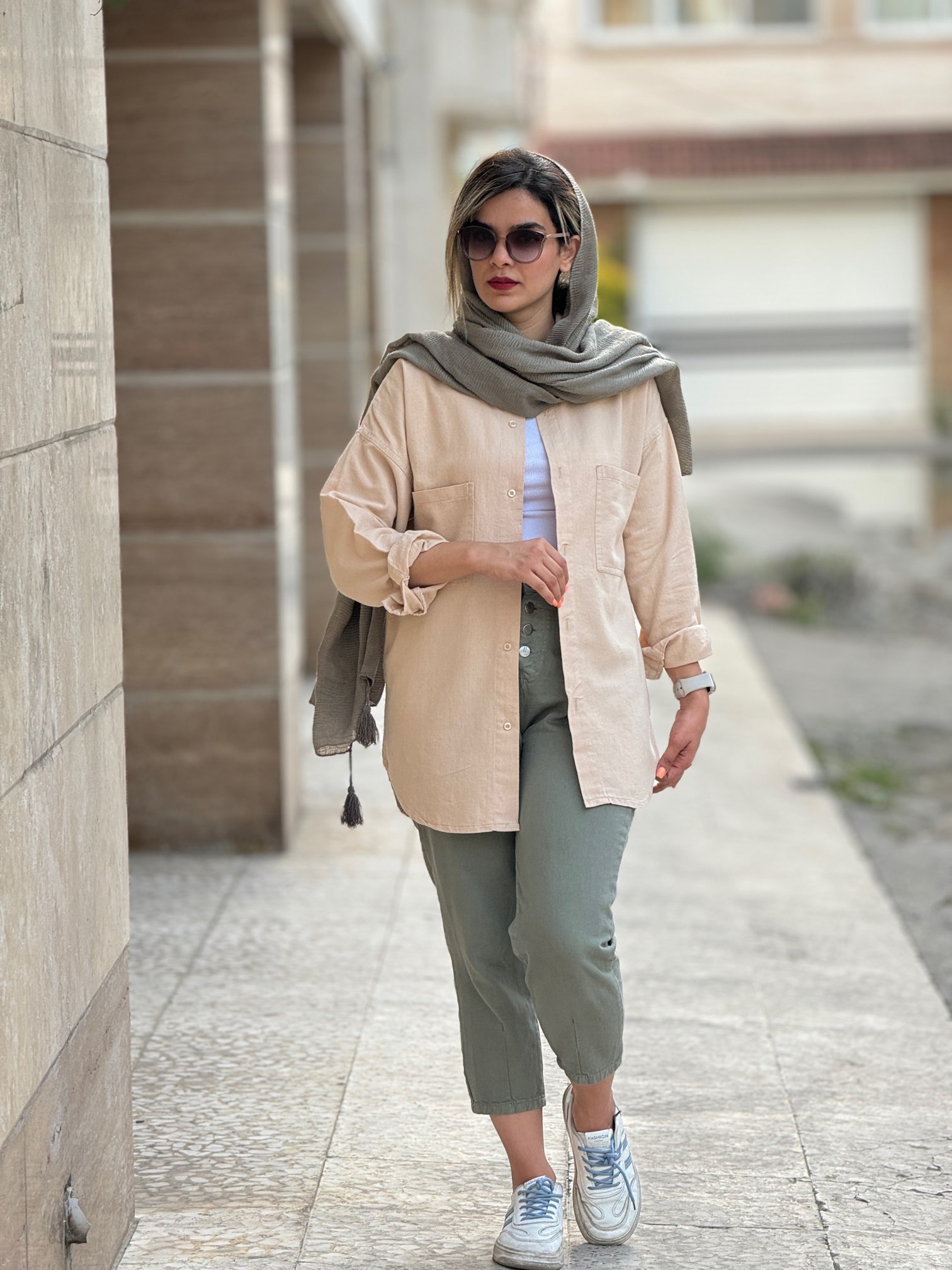 مانتو کتان آنسه