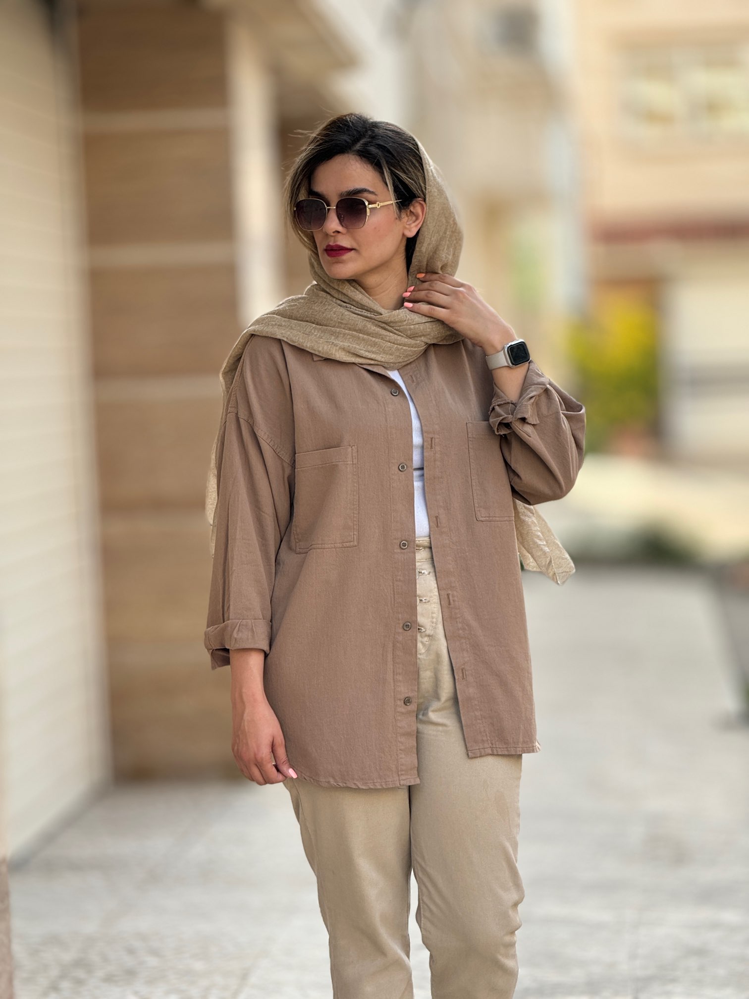 مانتو کتان آنسه