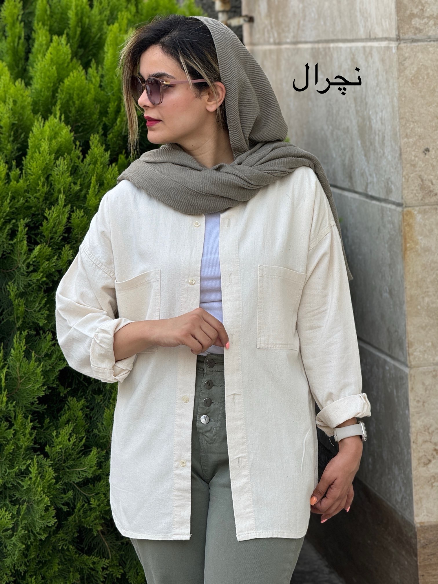 مانتو کتان آنسه