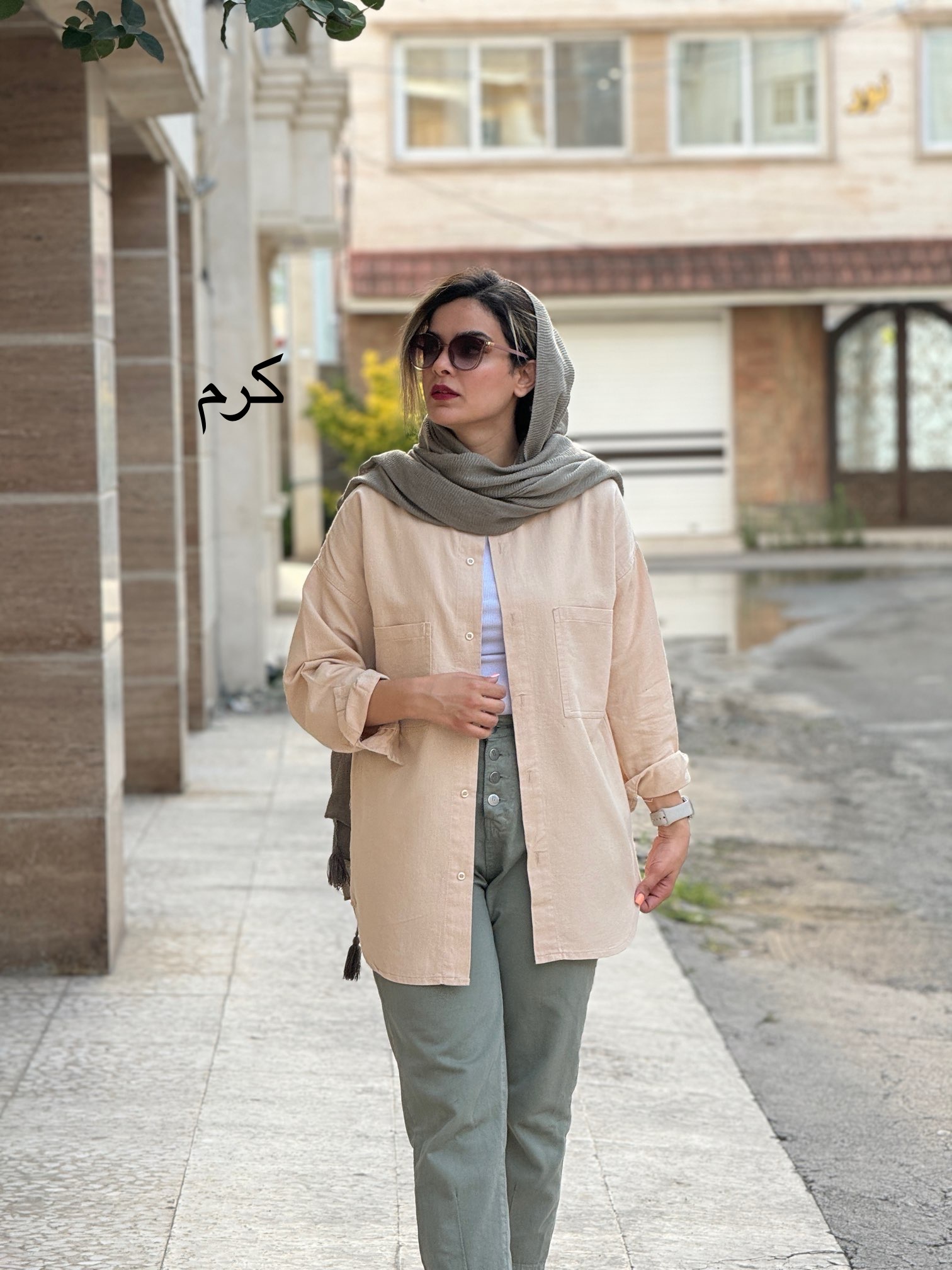 مانتو کتان آنسه